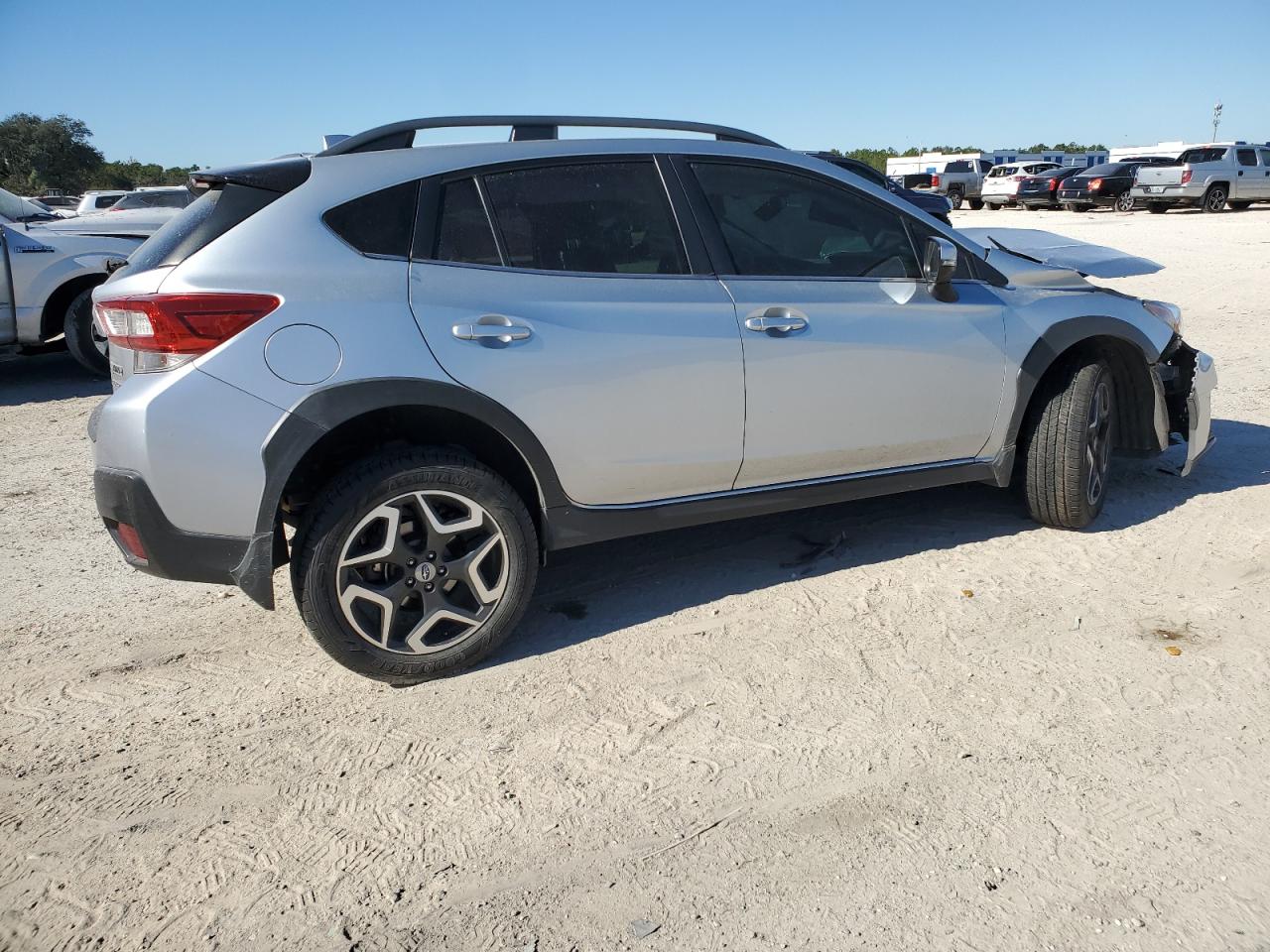 2018 Subaru XV VIN JF2GTAMC7JH302177 Copart auction photo, front end damage thumbnail 3