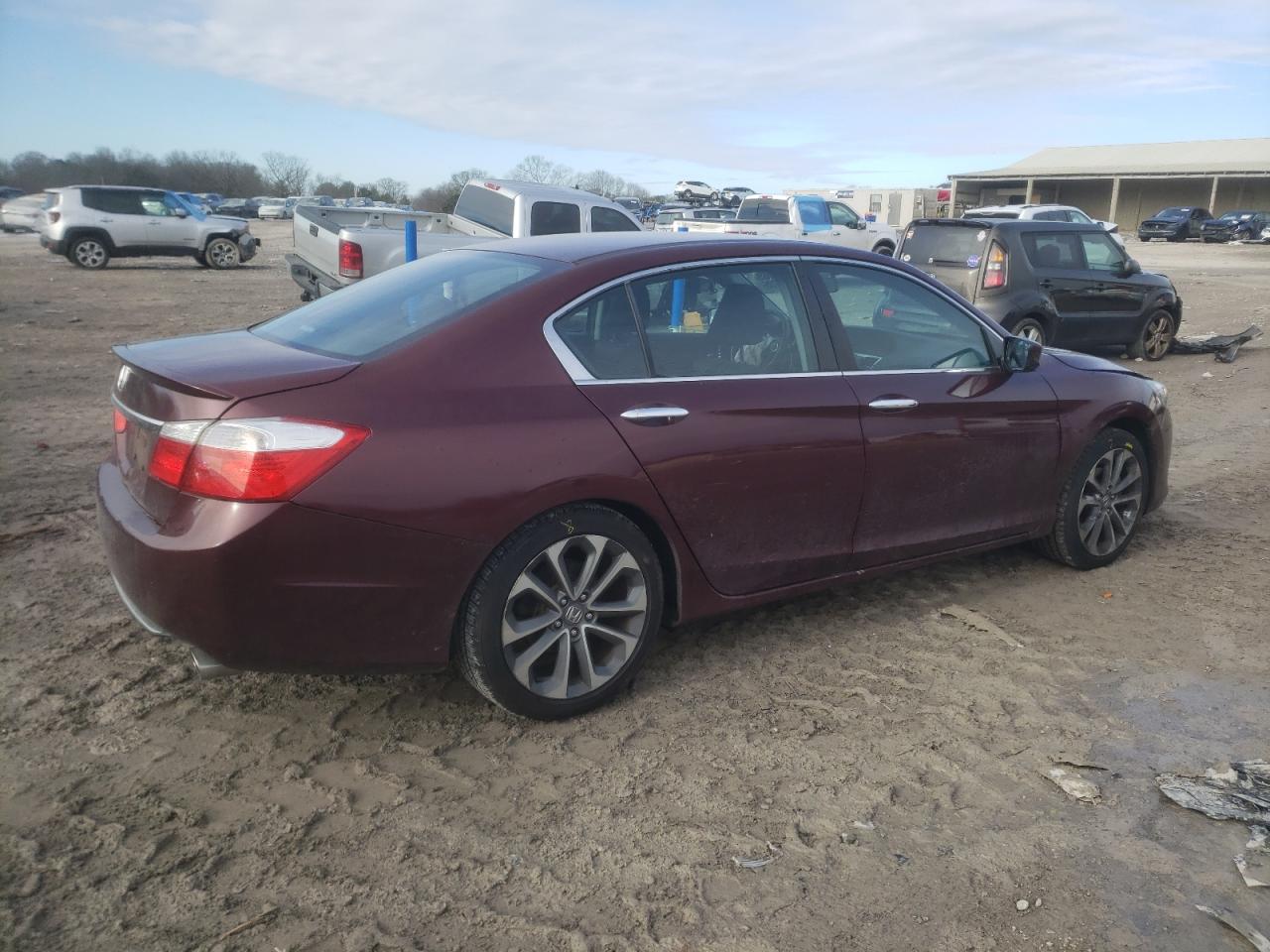 2015 Honda Accord VIN 1HGCR2F57FA196086 Copart auction photo, front end damage thumbnail 3