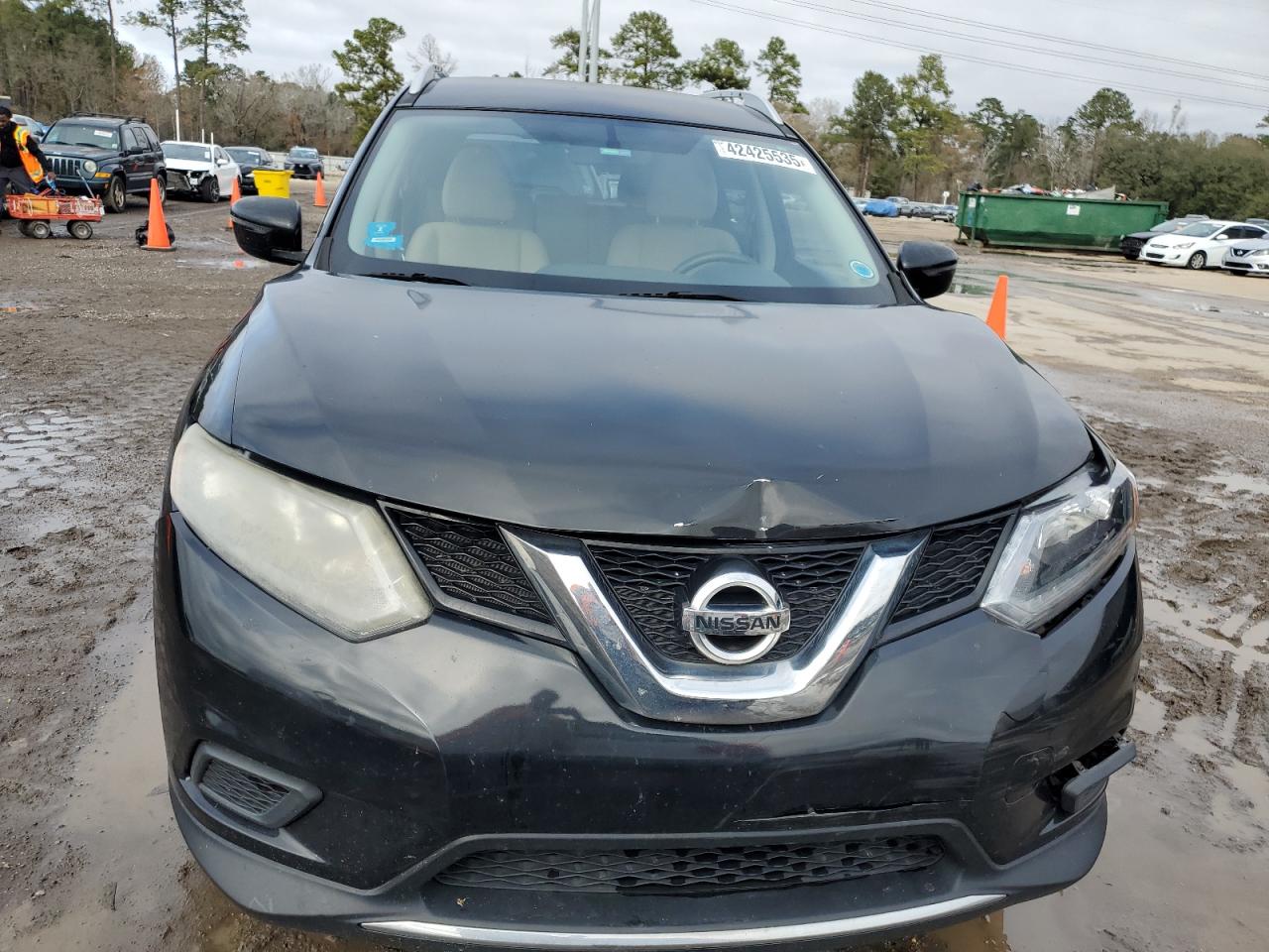 2016 Nissan Rogue VIN KNMAT2MT6GP626259 Copart auction photo, front end damage thumbnail 5