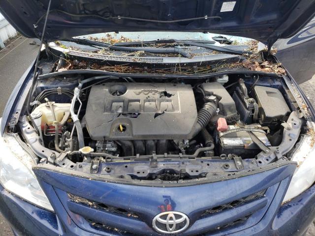2013 Toyota Corolla VIN 2T1BU4EE3DC927482 Copart auction photo, top/roof / all over damage thumbnail 11