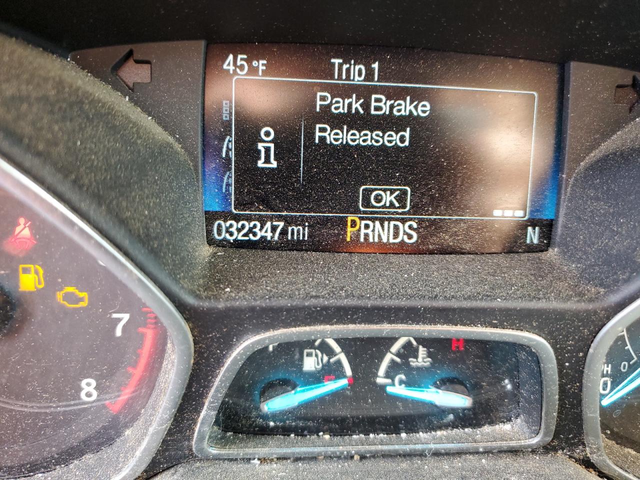 2017 Ford Escape VIN 1FMCU9G93HUD48174 Copart auction photo, mechanical damage thumbnail 9