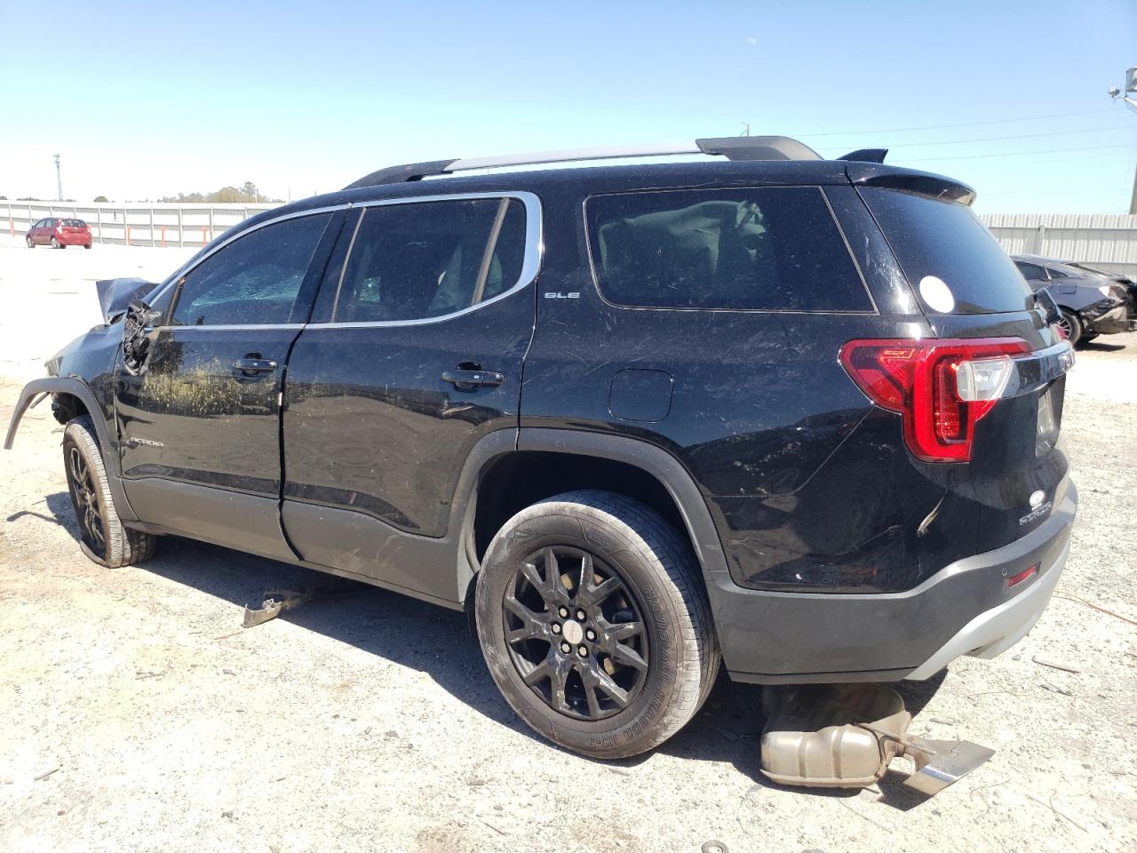 2022 GMC Acadia VIN 1GKKNKL42NZ164037 Copart auction photo, front end / side damage thumbnail 2