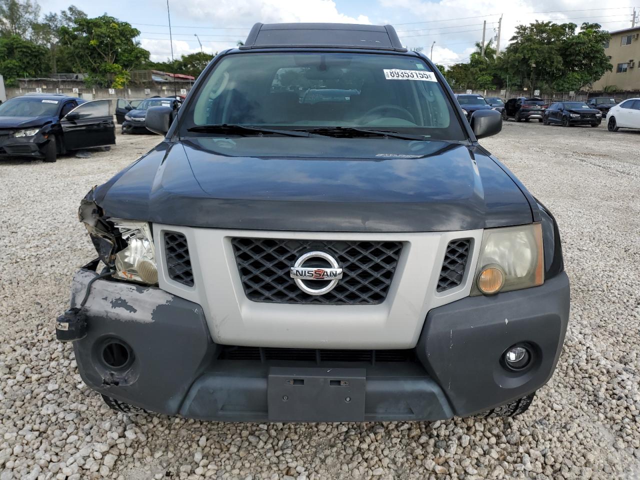 2010 Nissan XTerra VIN 5N1AN0NW0AC520343 Copart auction photo, front end / minor dent/scratches damage thumbnail 5