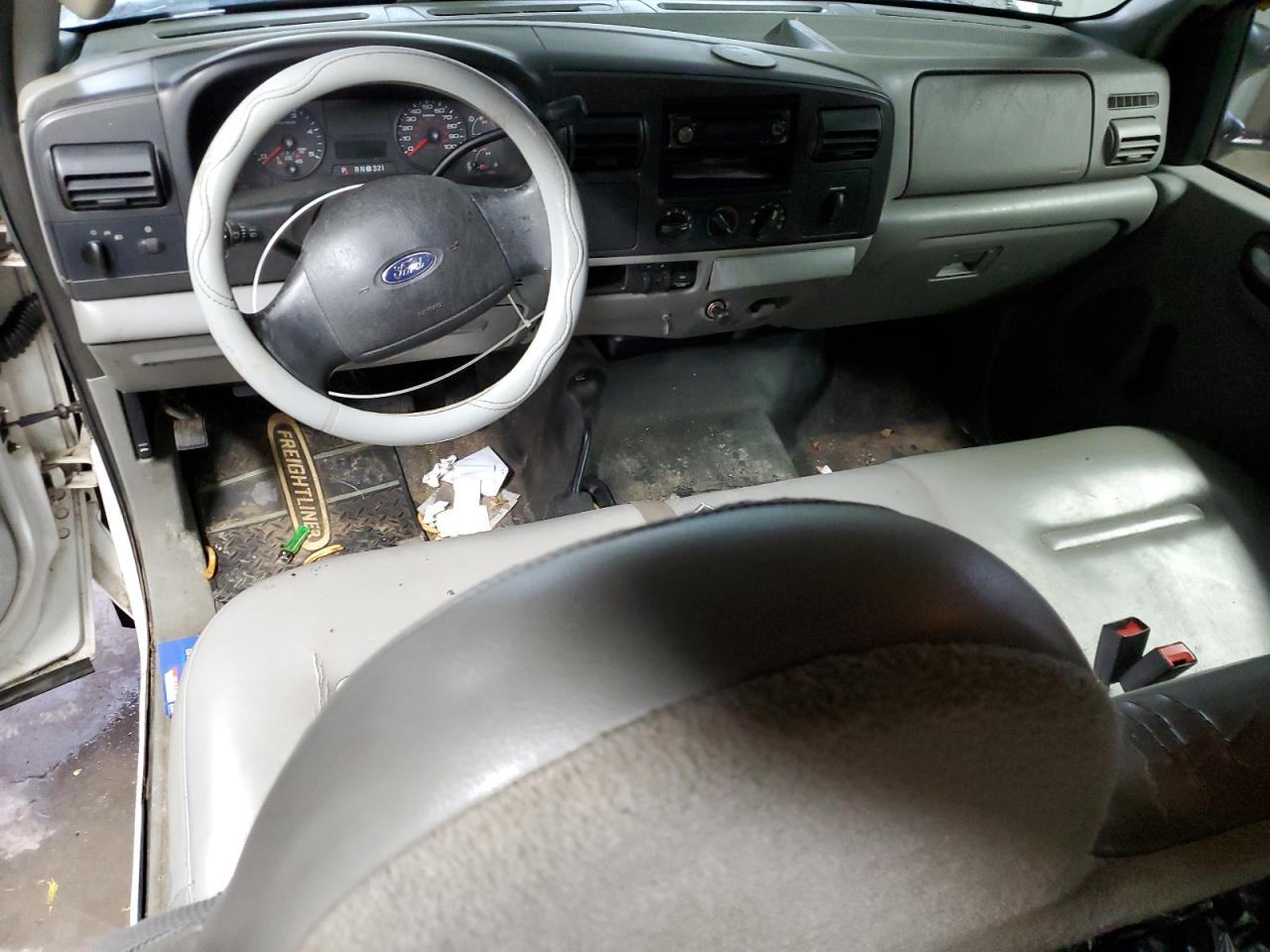 2006 Ford F250 VIN 1FTSW21PX6EB37974 Copart auction photo, front end / undercarriage damage thumbnail 8