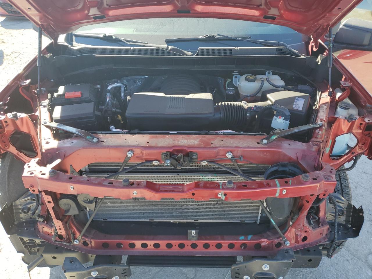 2021 Chevrolet Silverado VIN 1GCRYBEF6MZ147725 Copart auction photo, front end / minor dent/scratches damage thumbnail 11