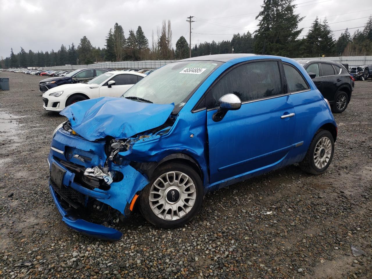 2015 Fiat 500 VIN 3C3CFFCR6FT624362