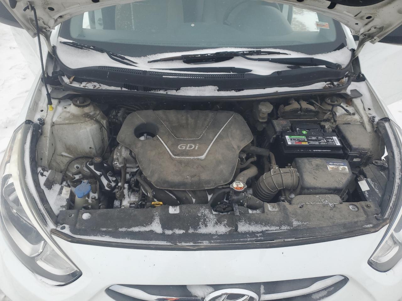 2016 Hyundai Accent VIN KMHCT4AE7GU061902 Copart auction photo, minor dent/scratches damage thumbnail 11