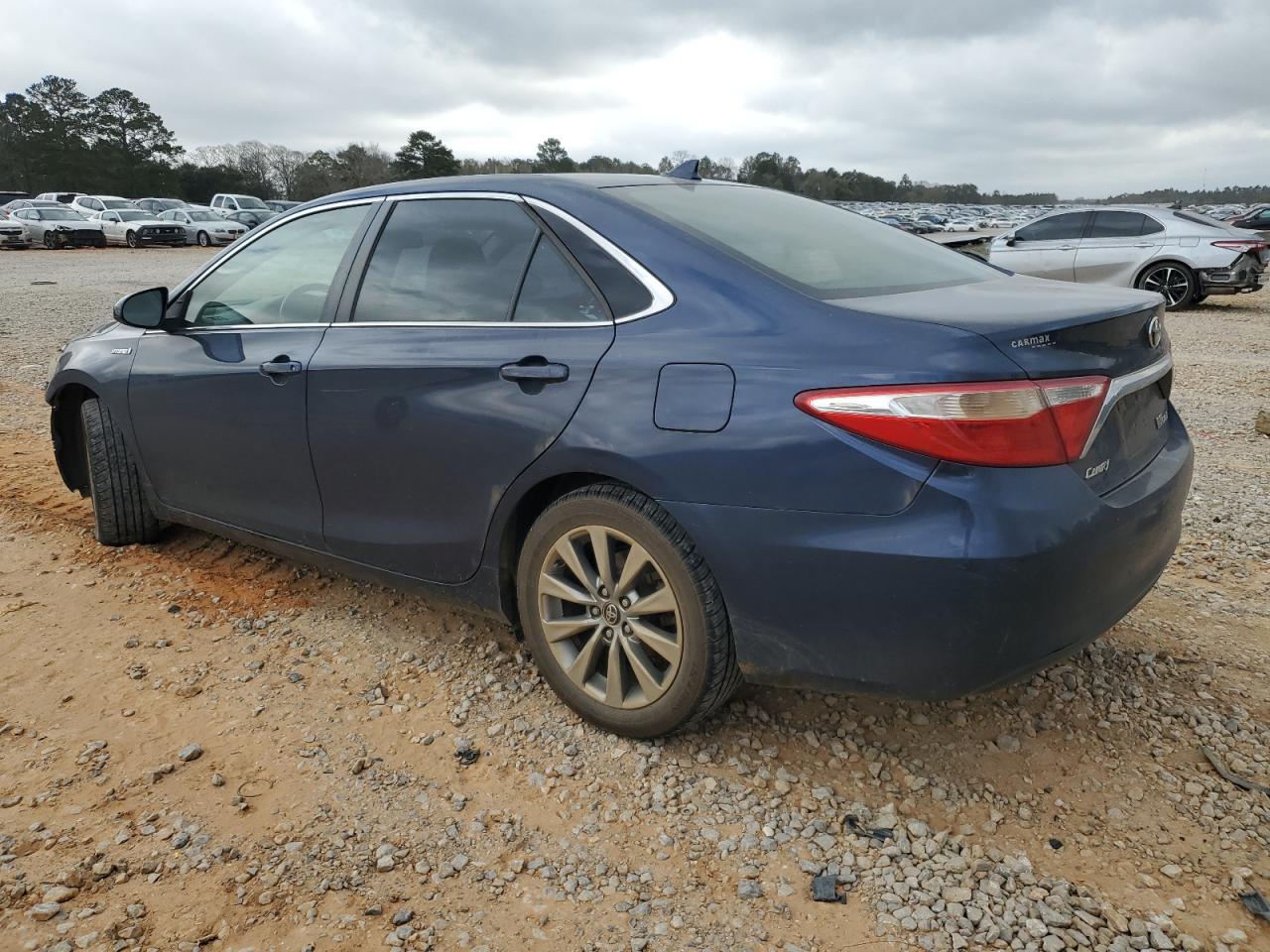 2017 Toyota Camry VIN 4T1BD1FK0HU227846 Copart auction photo, front end / side damage thumbnail 2