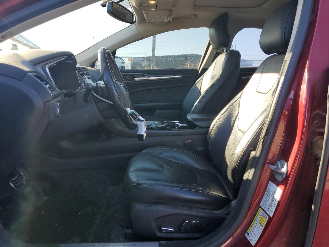 2015 Ford Fusion VIN 3FA6P0K9XFR109811 Copart auction photo, rear end damage thumbnail 7