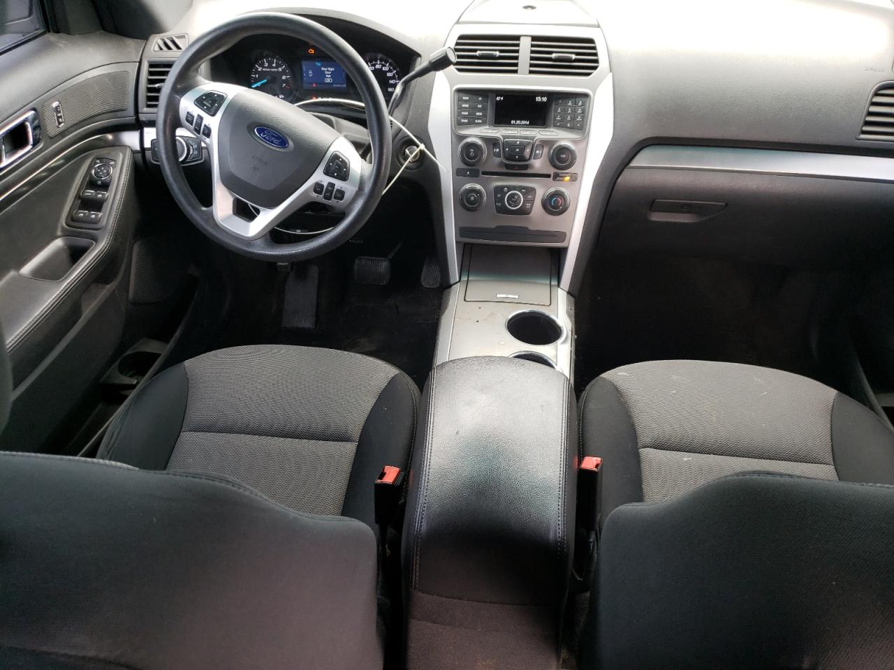 2014 Ford Explorer VIN 1FM5K8AR6EGC27070 Copart auction photo, side / hail damage thumbnail 8