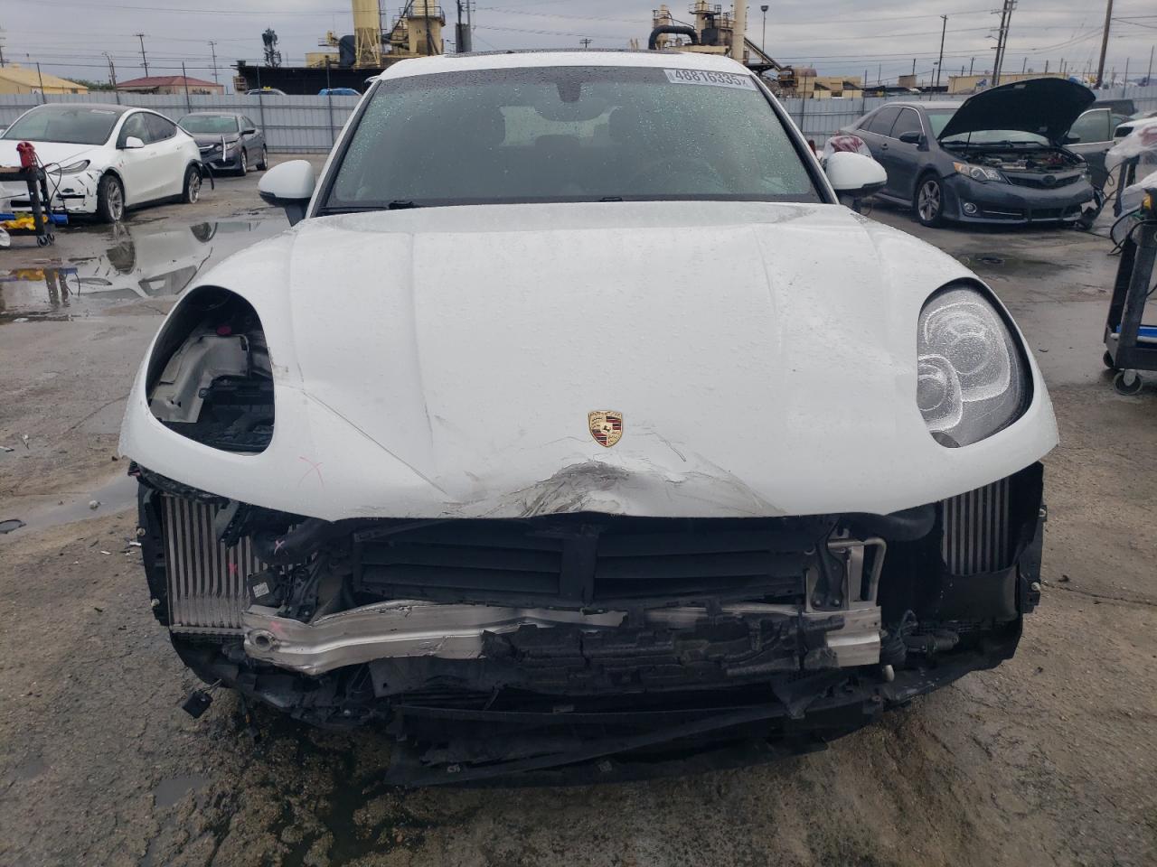 2015 Porsche Macan VIN WP1AB2A57FLB72505 Copart auction photo, front end damage thumbnail 5