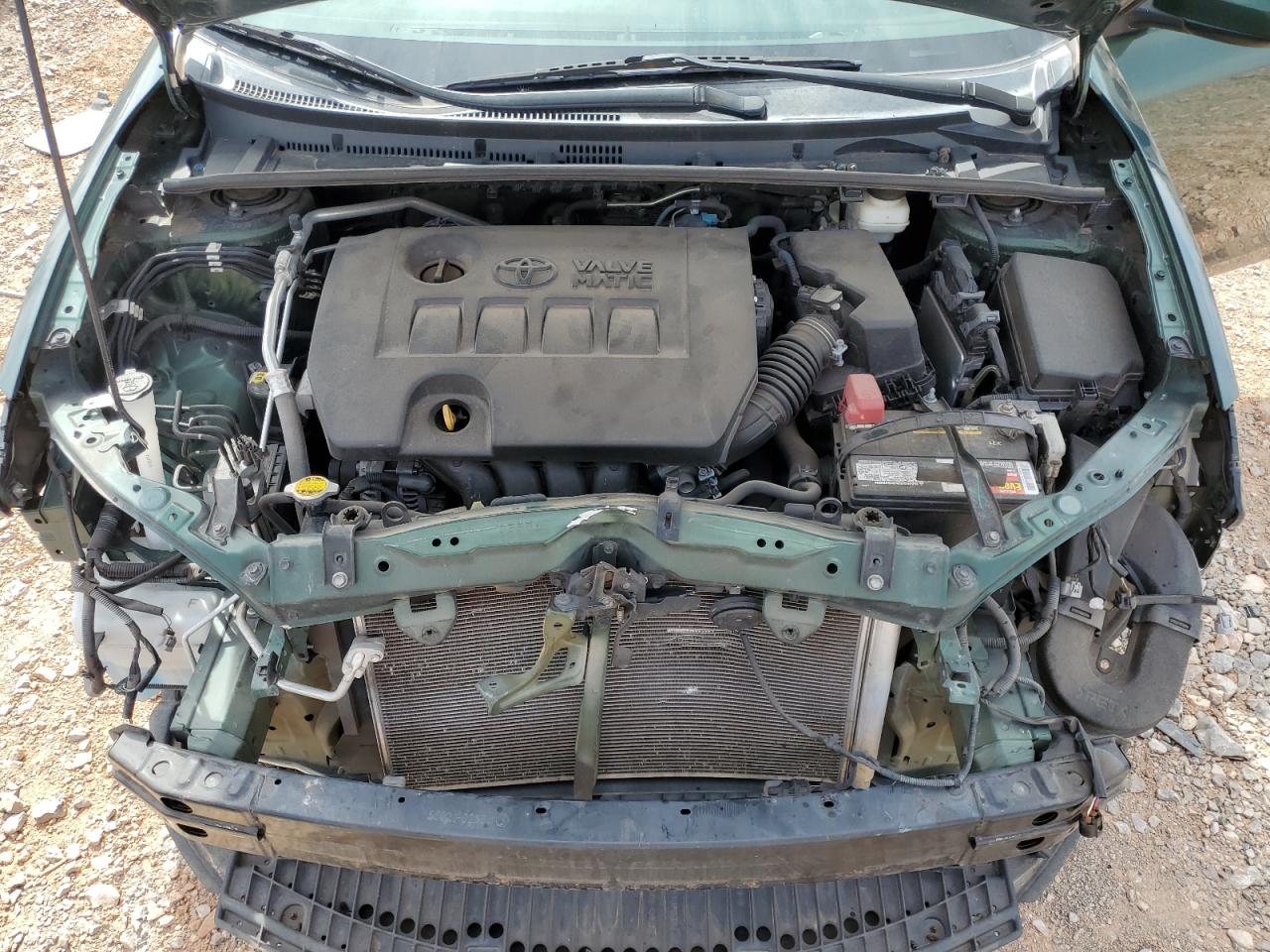 2014 Toyota Corolla VIN 5YFBPRHE8EP089418 Copart auction photo, front end / minor dent/scratches damage thumbnail 11