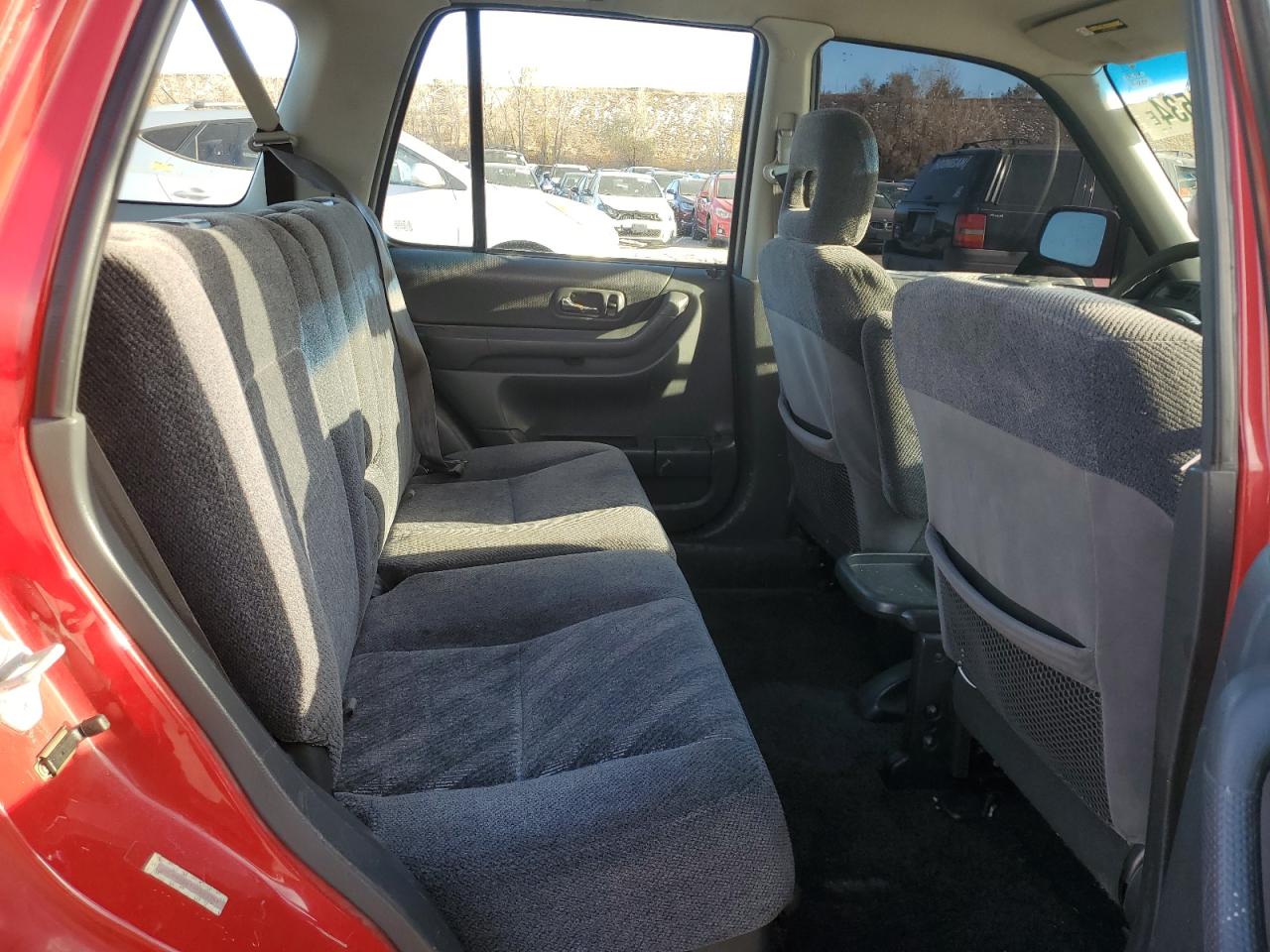 1999 Honda CR-V VIN JHLRD1865XC013381 Copart auction photo, front end / hail damage thumbnail 11