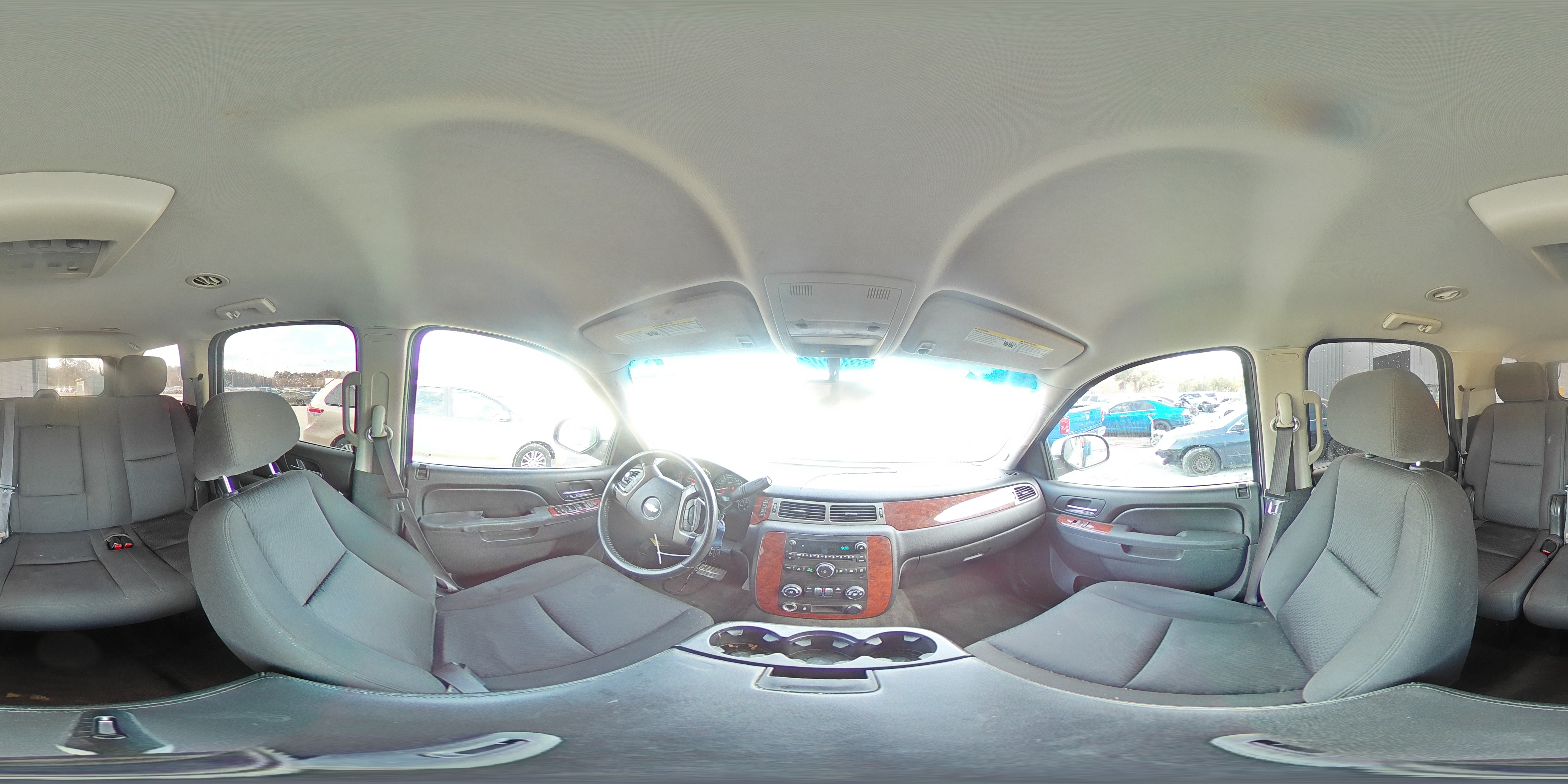 2012 Chevrolet Tahoe VIN 1GNSCAE01CR232256 Copart auction photo, front end damage thumbnail 13