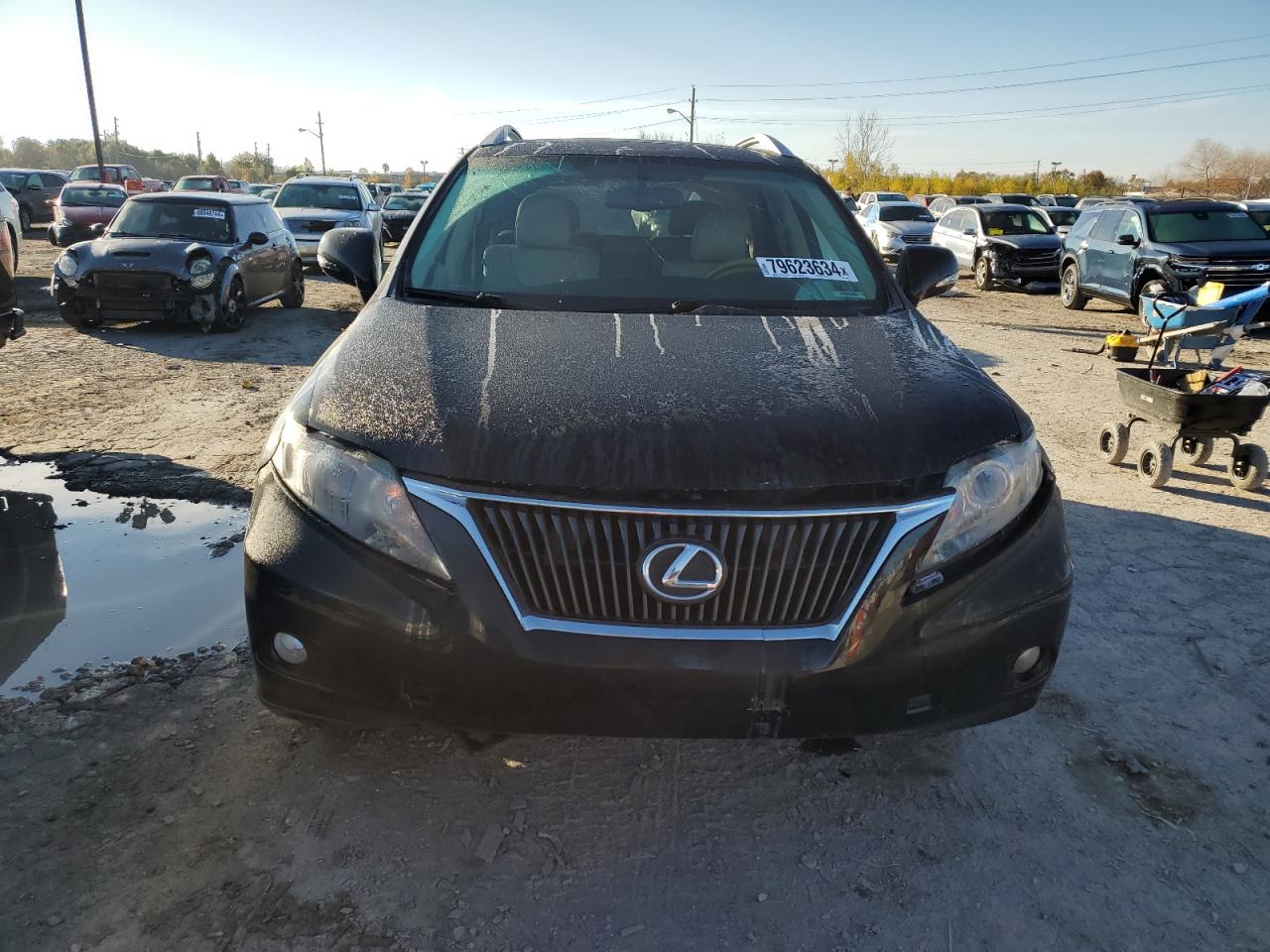 2012 Lexus RX VIN 2T2BK1BAXCC147818 Copart auction photo, mechanical / rear end damage thumbnail 5