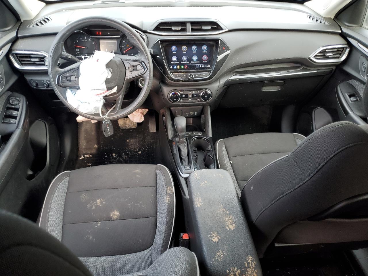 2021 Chevrolet TrailBlazer VIN KL79MPSL3MB139249 Copart auction photo, front end / side damage thumbnail 8