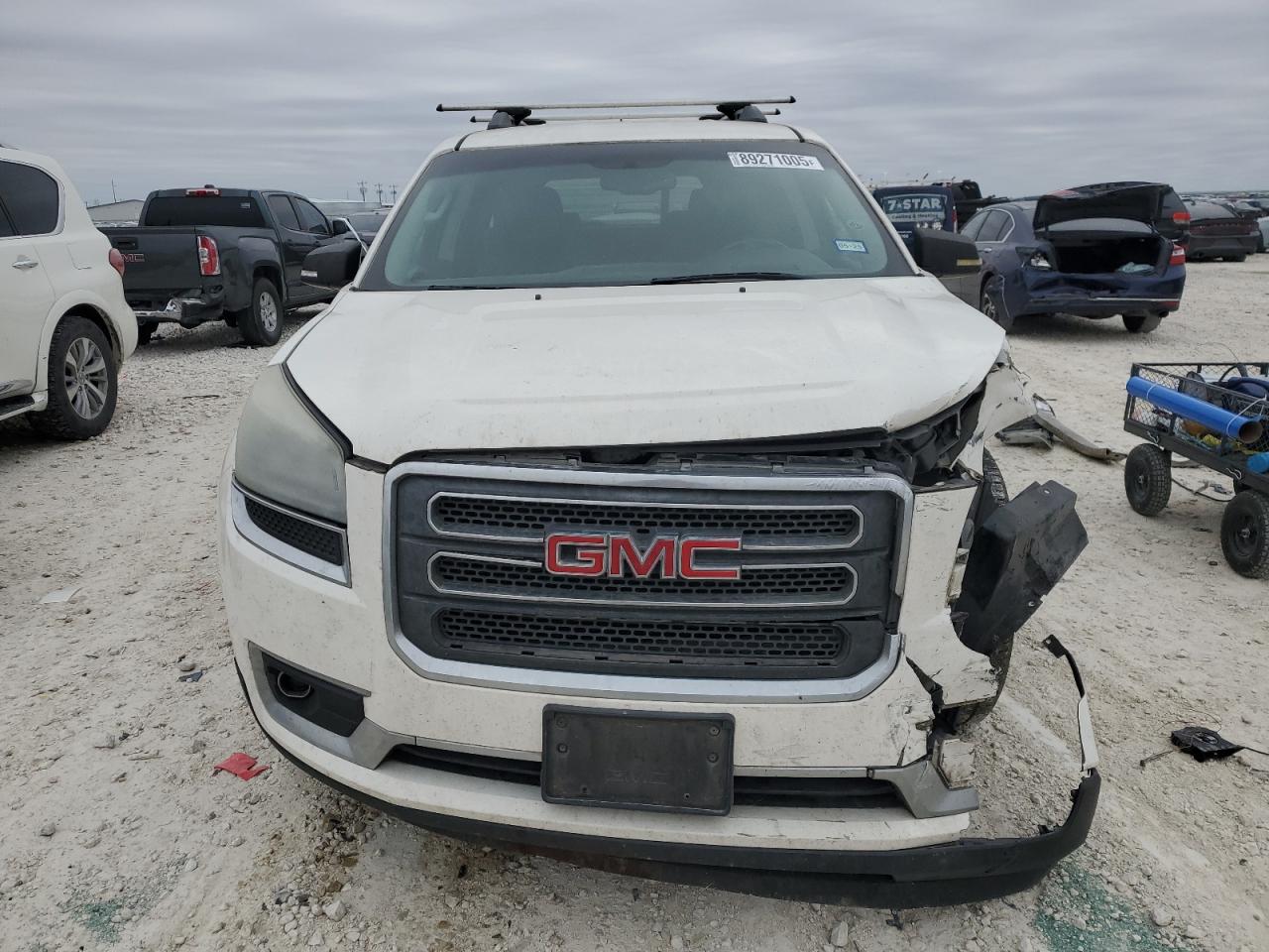 2013 GMC Acadia VIN 1GKKRSKDXDJ246519 Copart auction photo, front end damage thumbnail 5