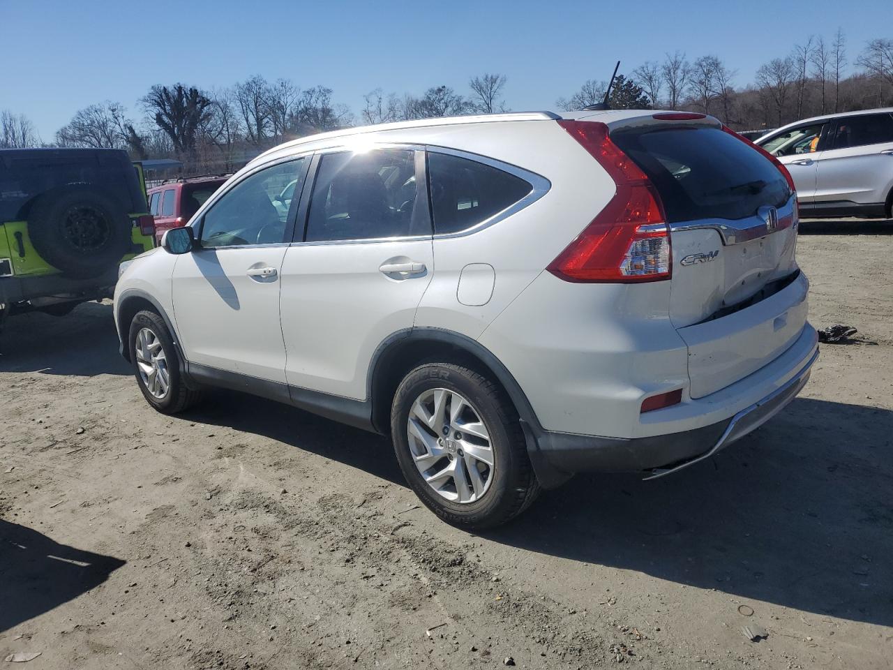 2015 Honda CR-V VIN 5J6RM4H70FL101612 Copart auction photo, rear end damage thumbnail 2
