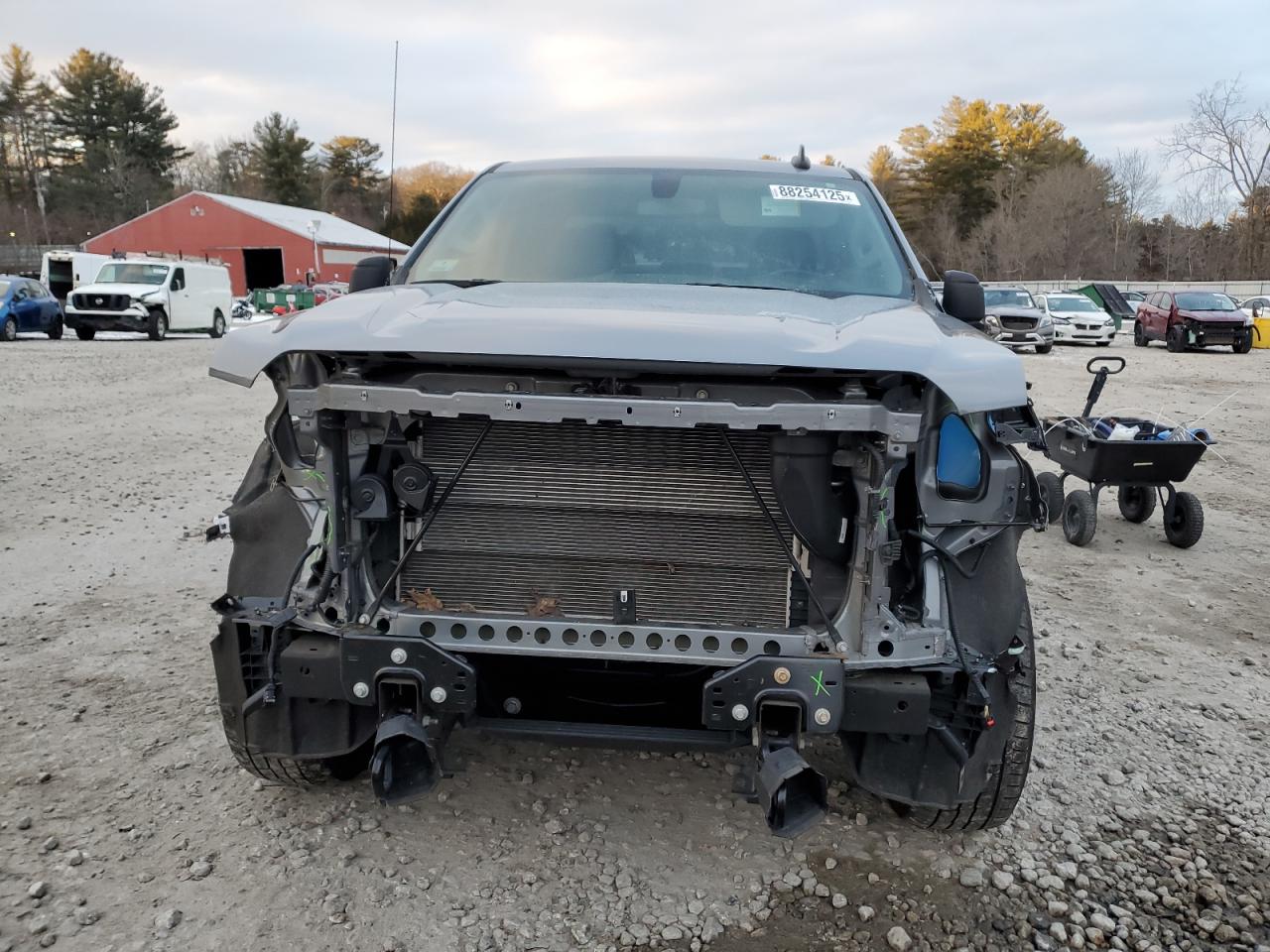 2022 GMC Sierra VIN 1GTR9CED4NZ191760 Copart auction photo, front end damage thumbnail 5