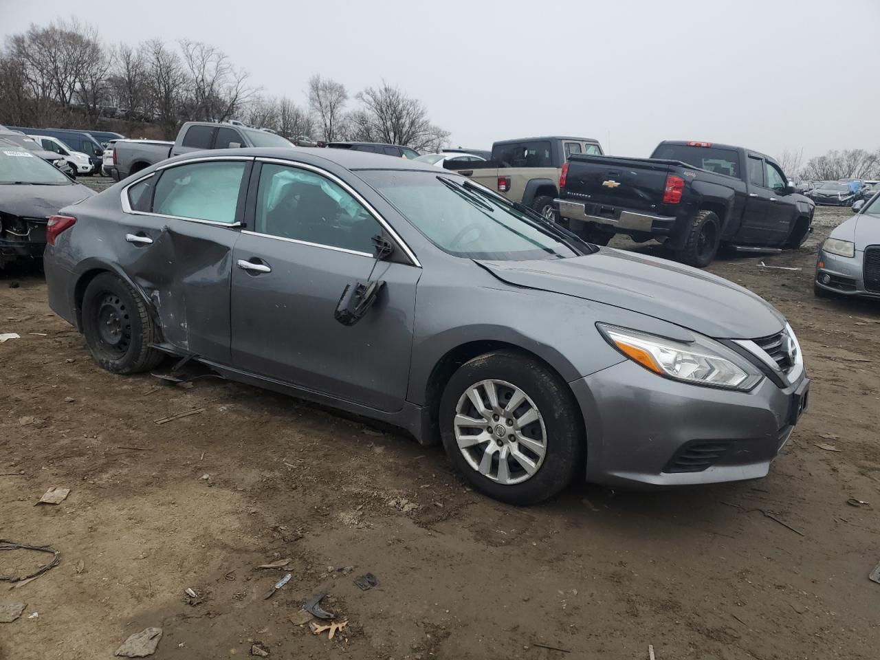 2018 Nissan Altima VIN 1N4AL3AP1JC103667 Copart auction photo, side / front end damage thumbnail 4