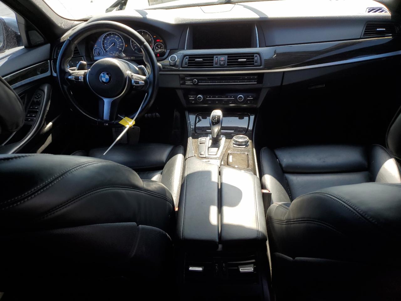 2015 BMW 5er VIN WBA5B1C5XFD918804 Copart auction photo, vandalism / mechanical damage thumbnail 8