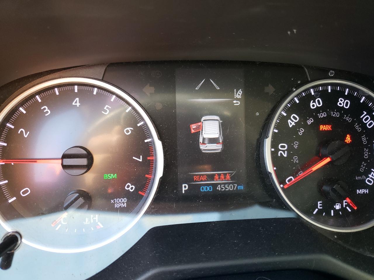 2021 Toyota RAV 4 VIN 2T3C1RFV0MW106578 Copart auction photo, front end damage thumbnail 9