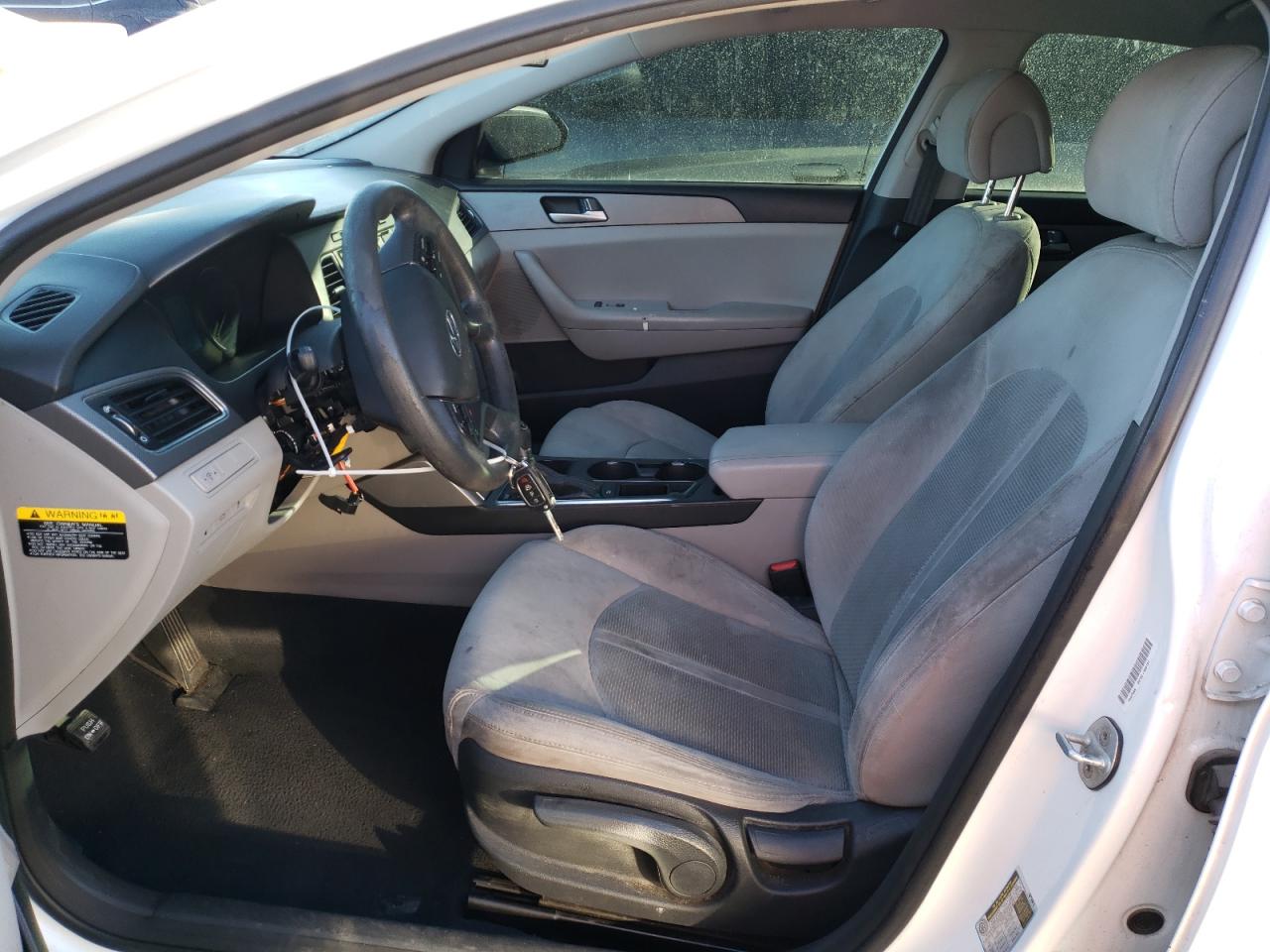 2015 Hyundai Sonata VIN 5NPE24AF3FH065351 Copart auction photo, front end / vandalism damage thumbnail 7