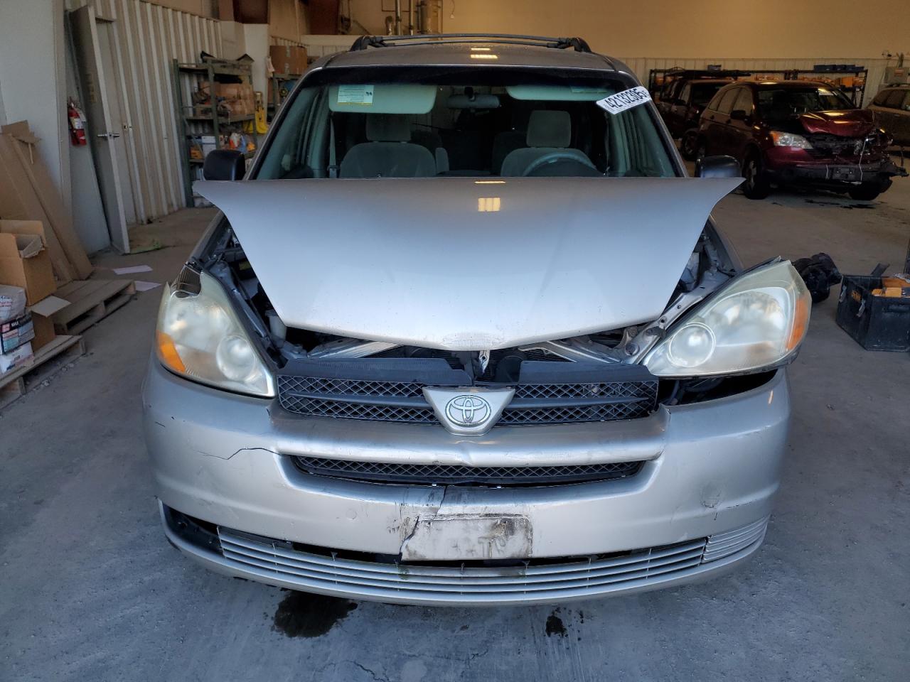 2005 Toyota Sienna VIN 5TDZA23C25S343919 Copart auction photo, rear end / front end damage thumbnail 5