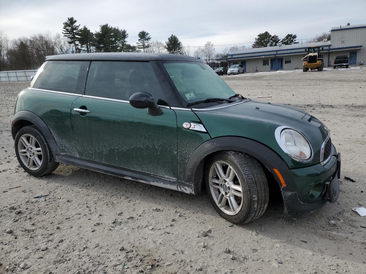 2013 MINI Cooper VIN WMWSV3C5XDT391534 Copart auction photo, front end / side damage thumbnail 4