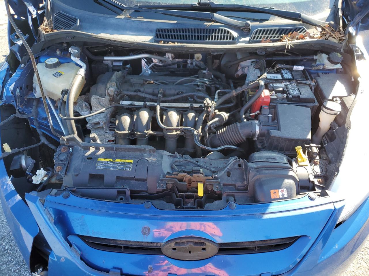 2011 Ford Fiesta VIN 3FADP4EJ0BM169642 Copart auction photo, front end / minor dent/scratches damage thumbnail 12