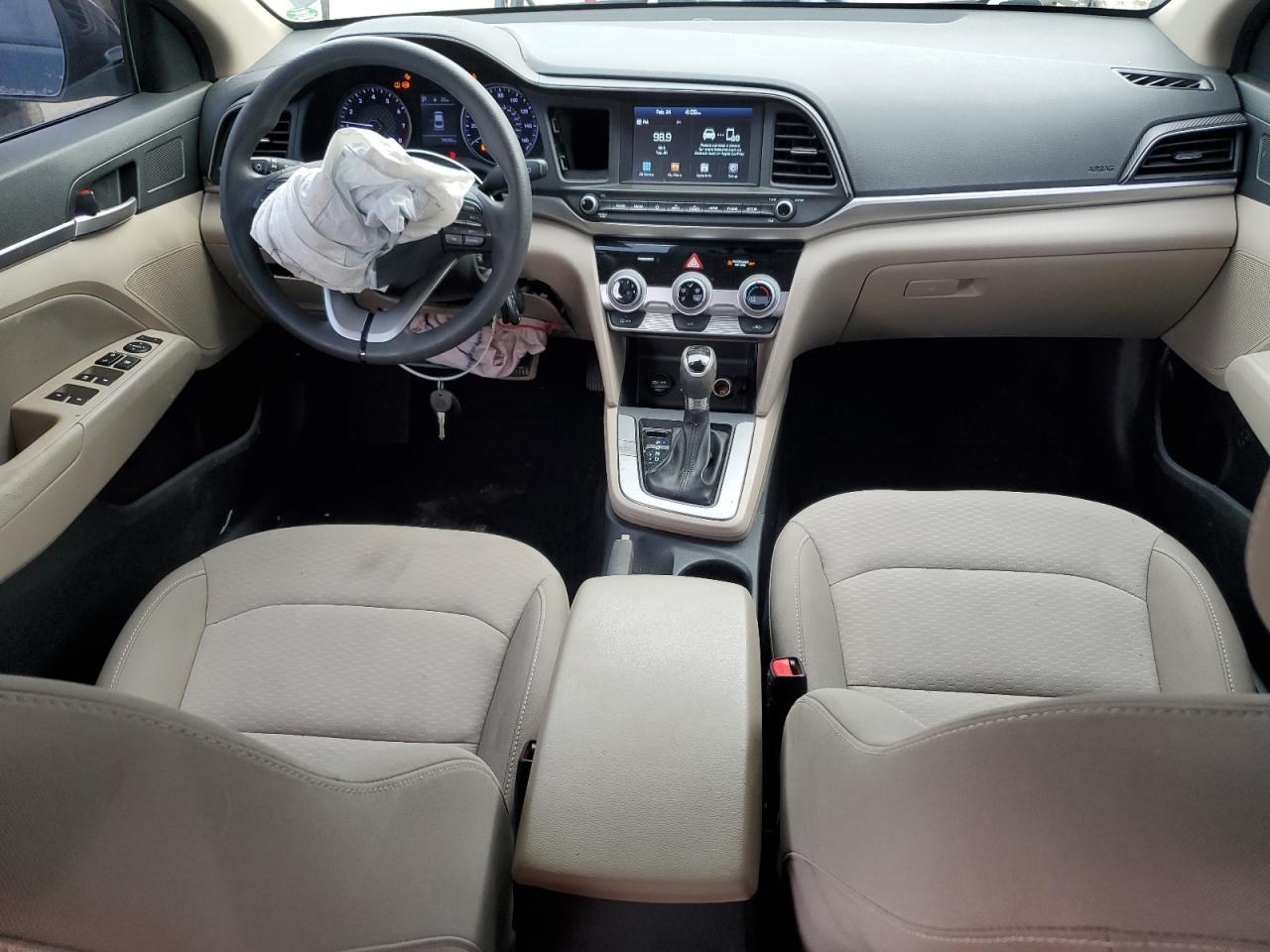2019 Hyundai Elantra VIN 5NPD84LF4KH414566 Copart auction photo, front end damage thumbnail 8