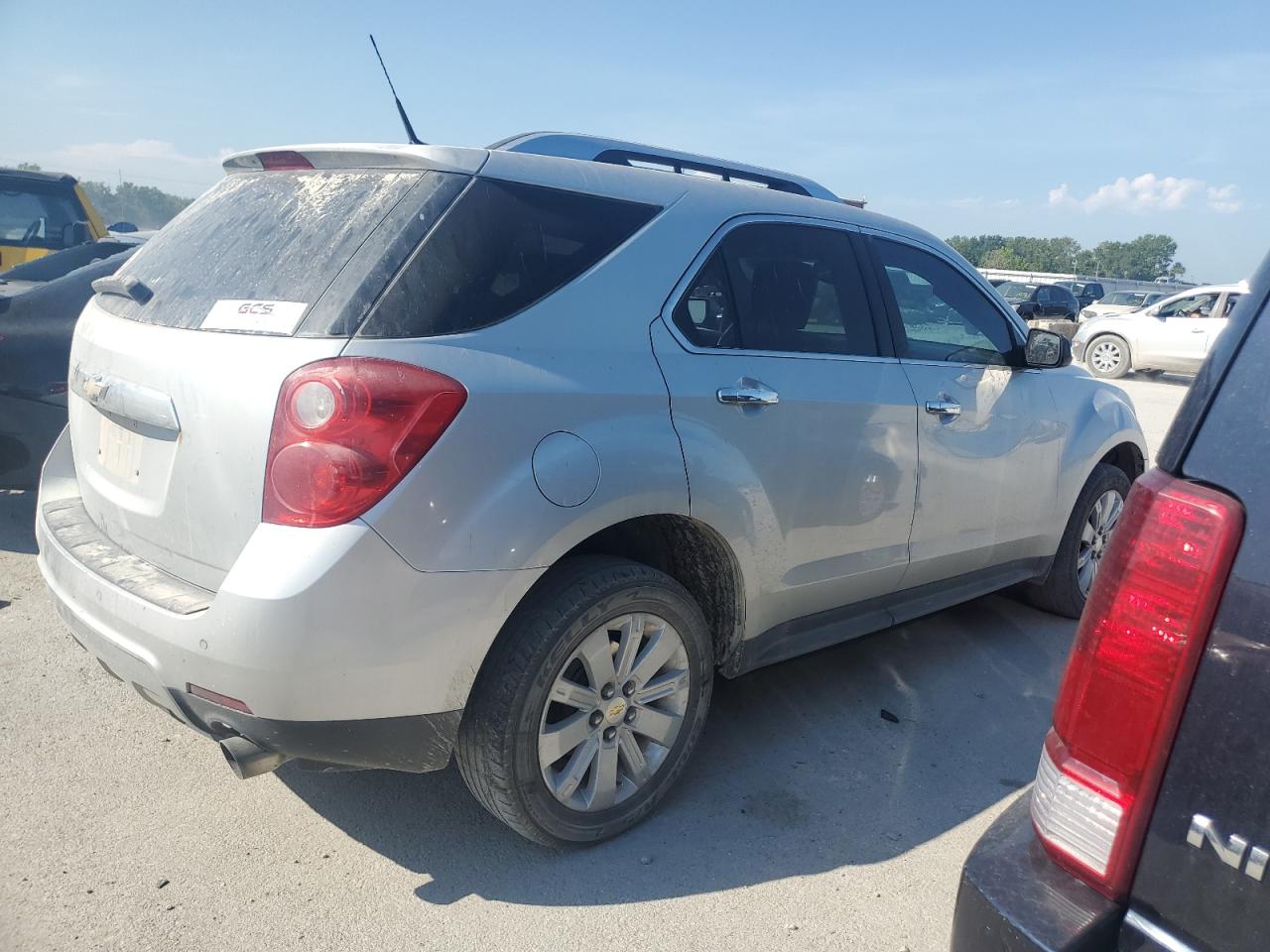 2011 Chevrolet Equinox VIN 2CNFLPE57B6384993 Copart auction photo, all over damage thumbnail 3