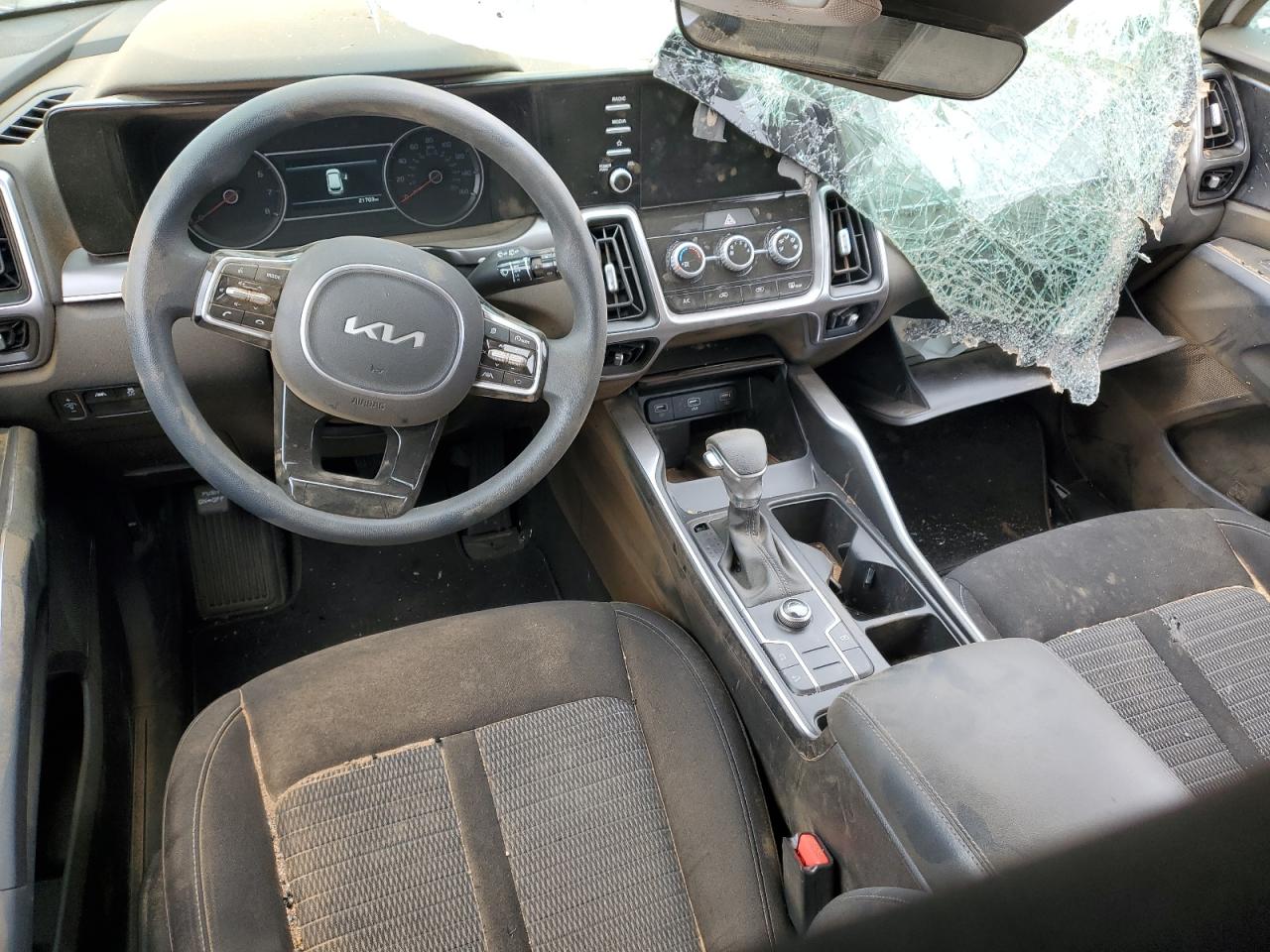 2023 KIA Sorento VIN 5XYRG4LC5PG209710 Copart auction photo, rollover damage thumbnail 8