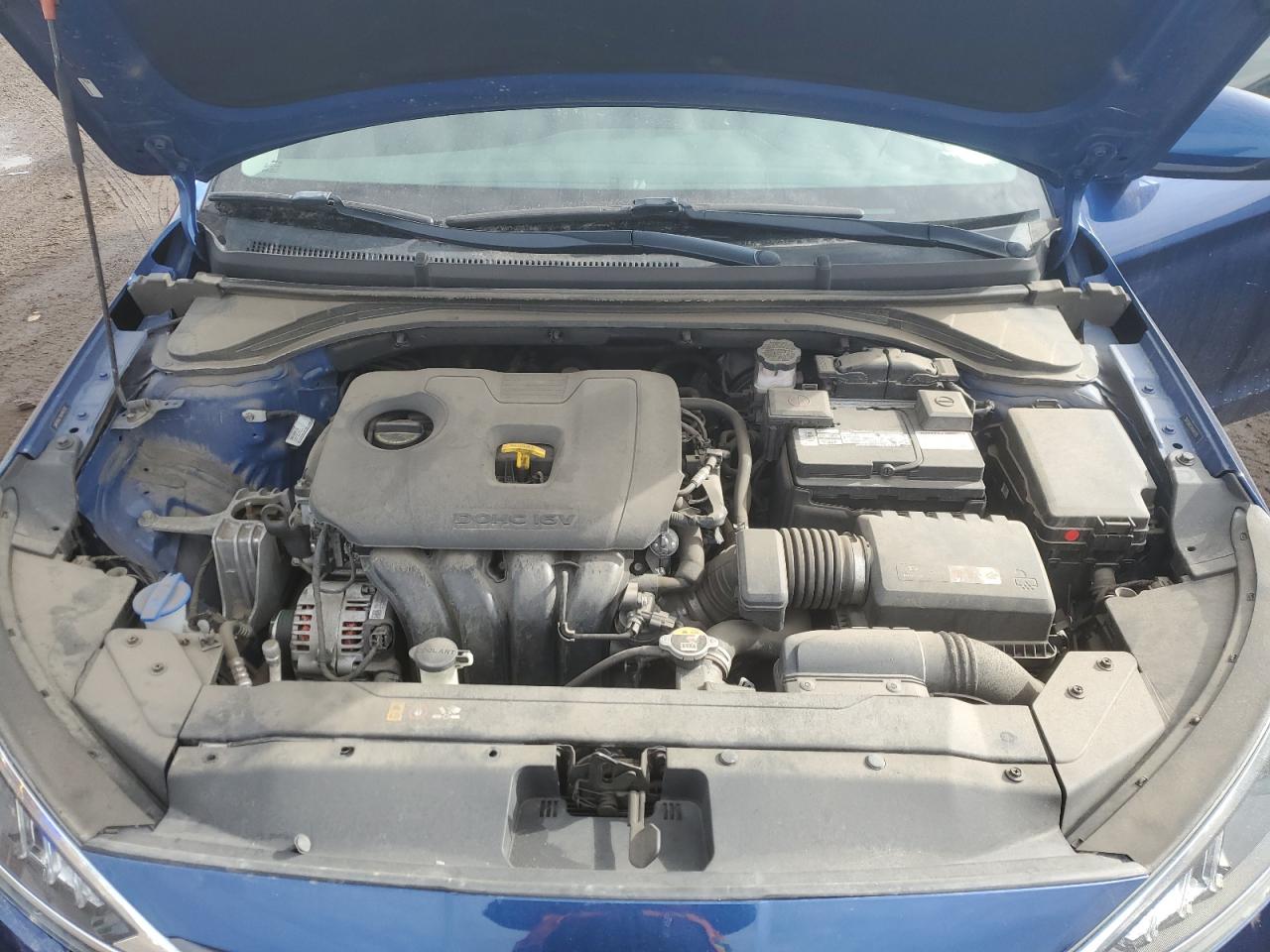2019 Hyundai Elantra VIN 5NPD84LF1KH443118 Copart auction photo, rear end damage thumbnail 11