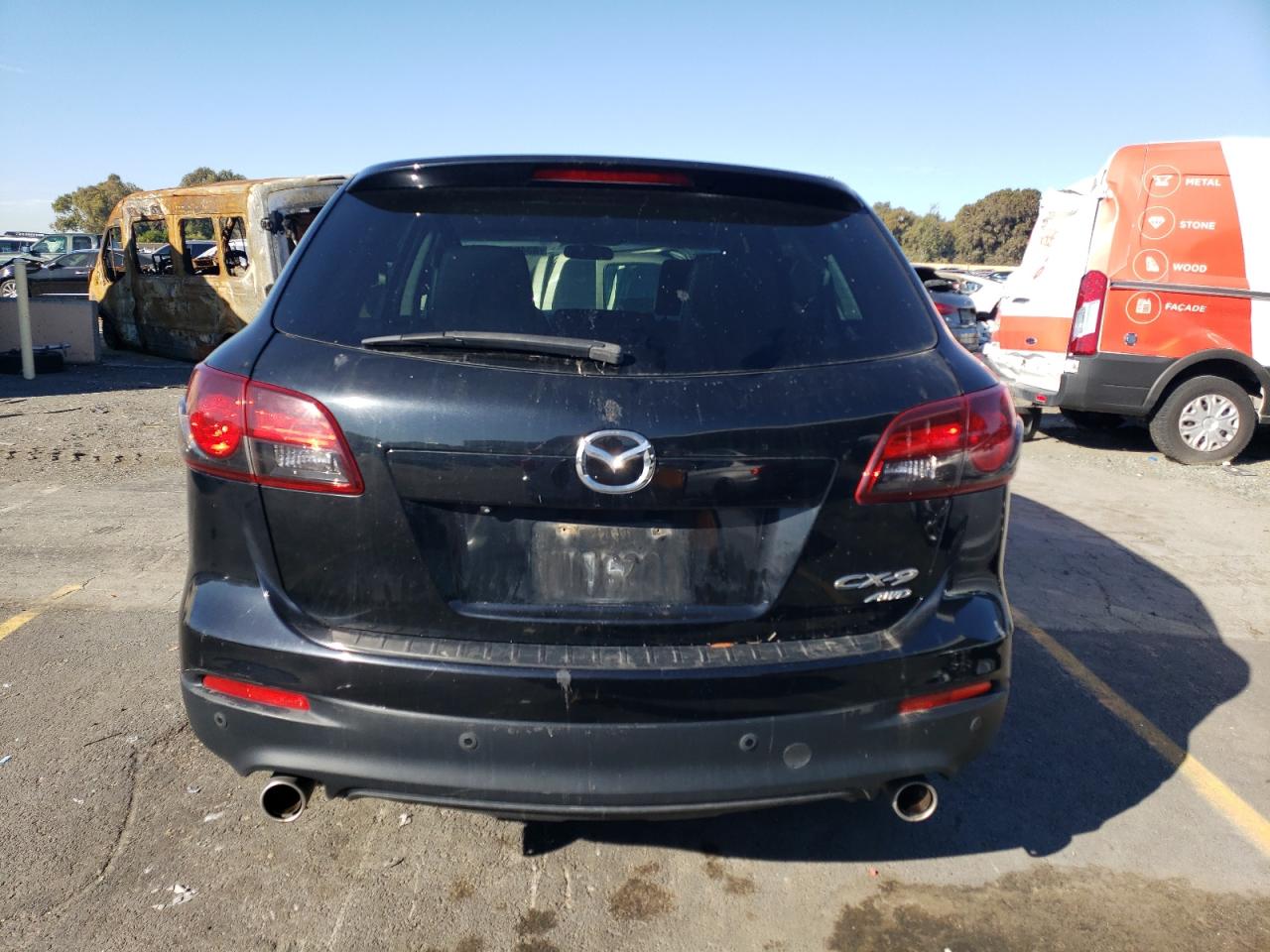 2015 Mazda CX-9 VIN JM3TB3CVXF0466468 Copart auction photo, front end damage thumbnail 6