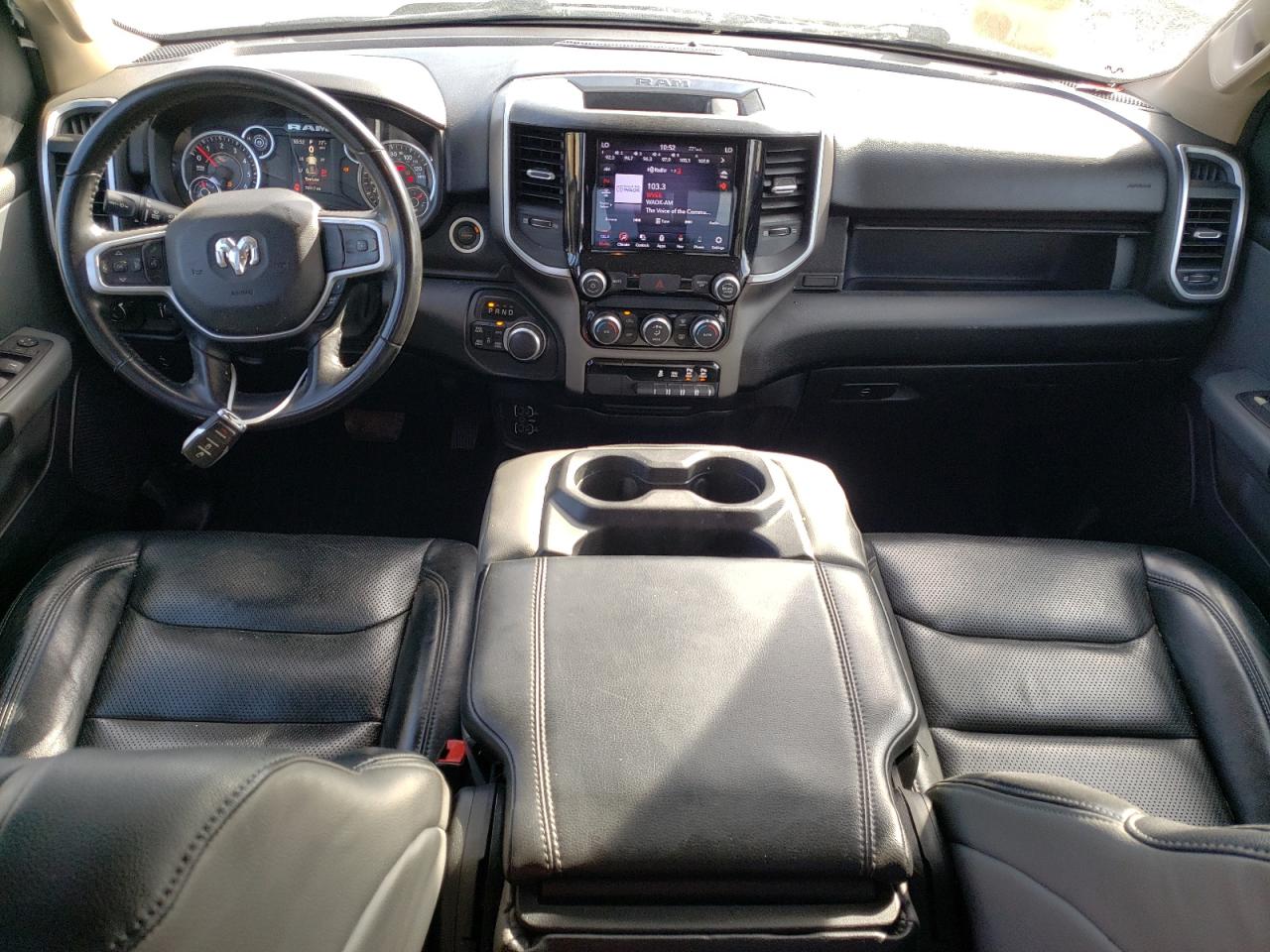 2020 RAM 1500 VIN 1C6SRFBTXLN225341 Copart auction photo, rollover damage thumbnail 8