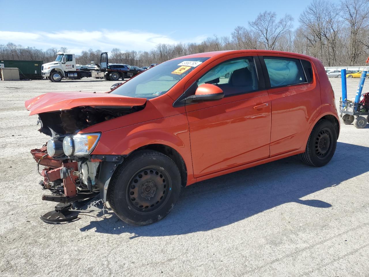 2013 Chevrolet Sonic VIN 1G1JB6SG9D4211801 - Copart auction photo