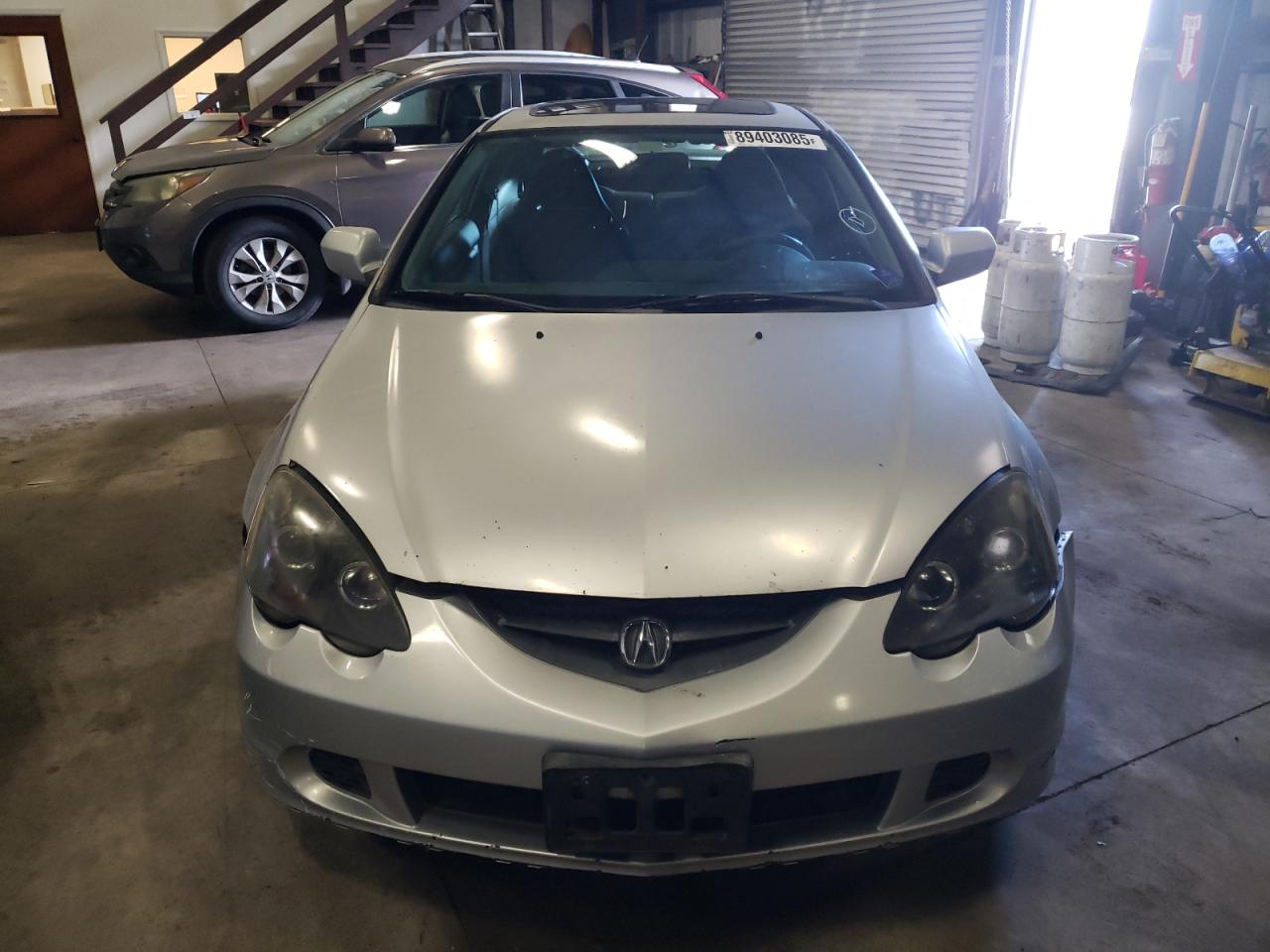 2002 Acura RSX VIN JH4DC54832C014724 Copart auction photo, front end / side damage thumbnail 5