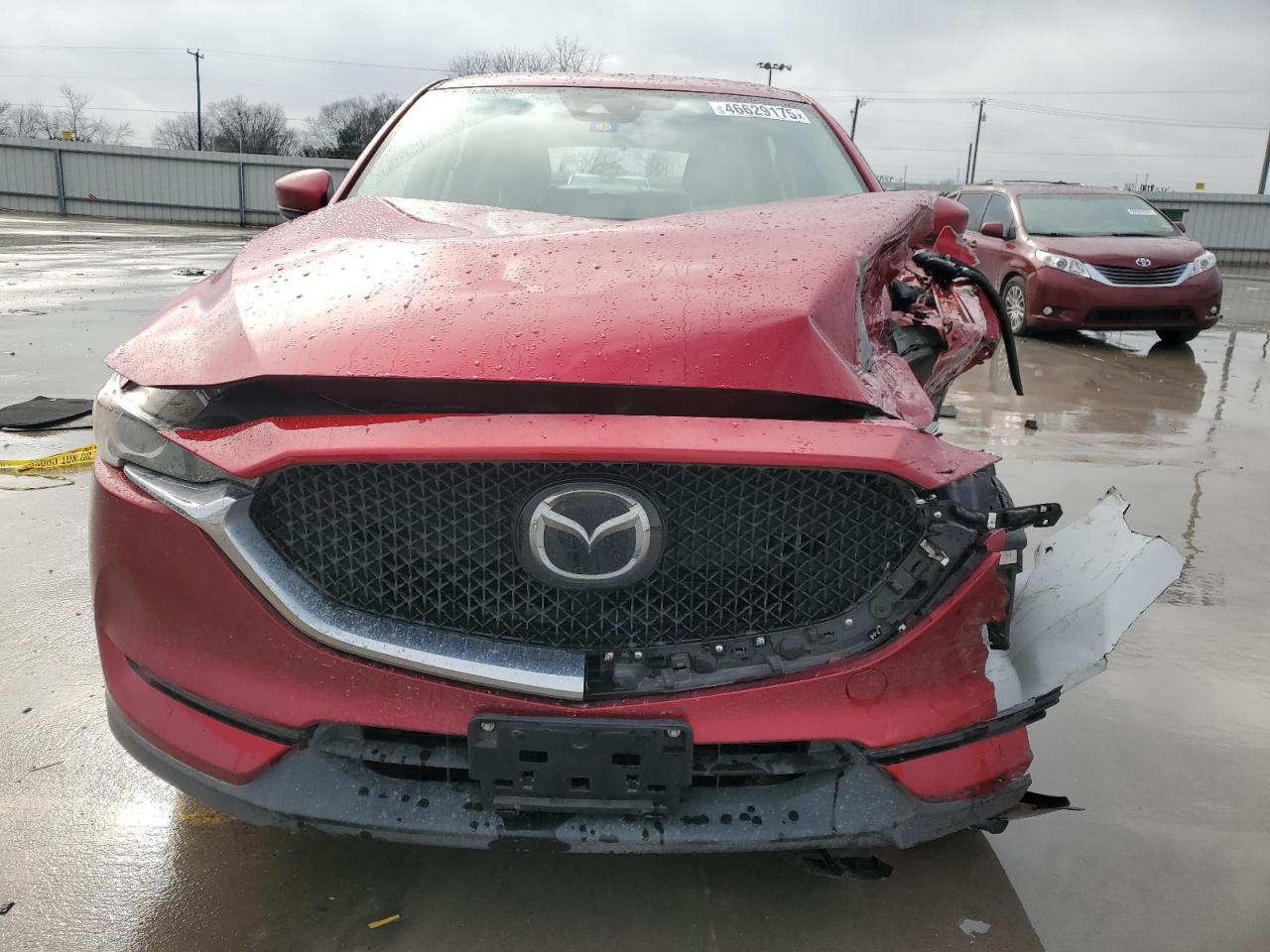 2020 Mazda CX-5 VIN JM3KFABM3L0742711 Copart auction photo, front end damage thumbnail 5