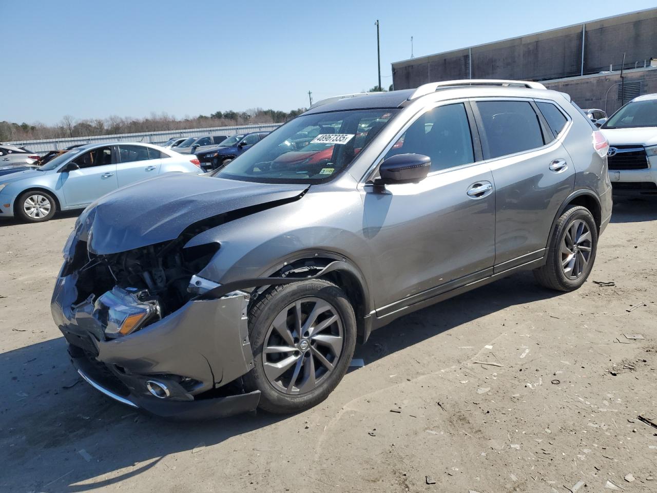 2016 Nissan Rogue VIN 5N1AT2MV7GC780628