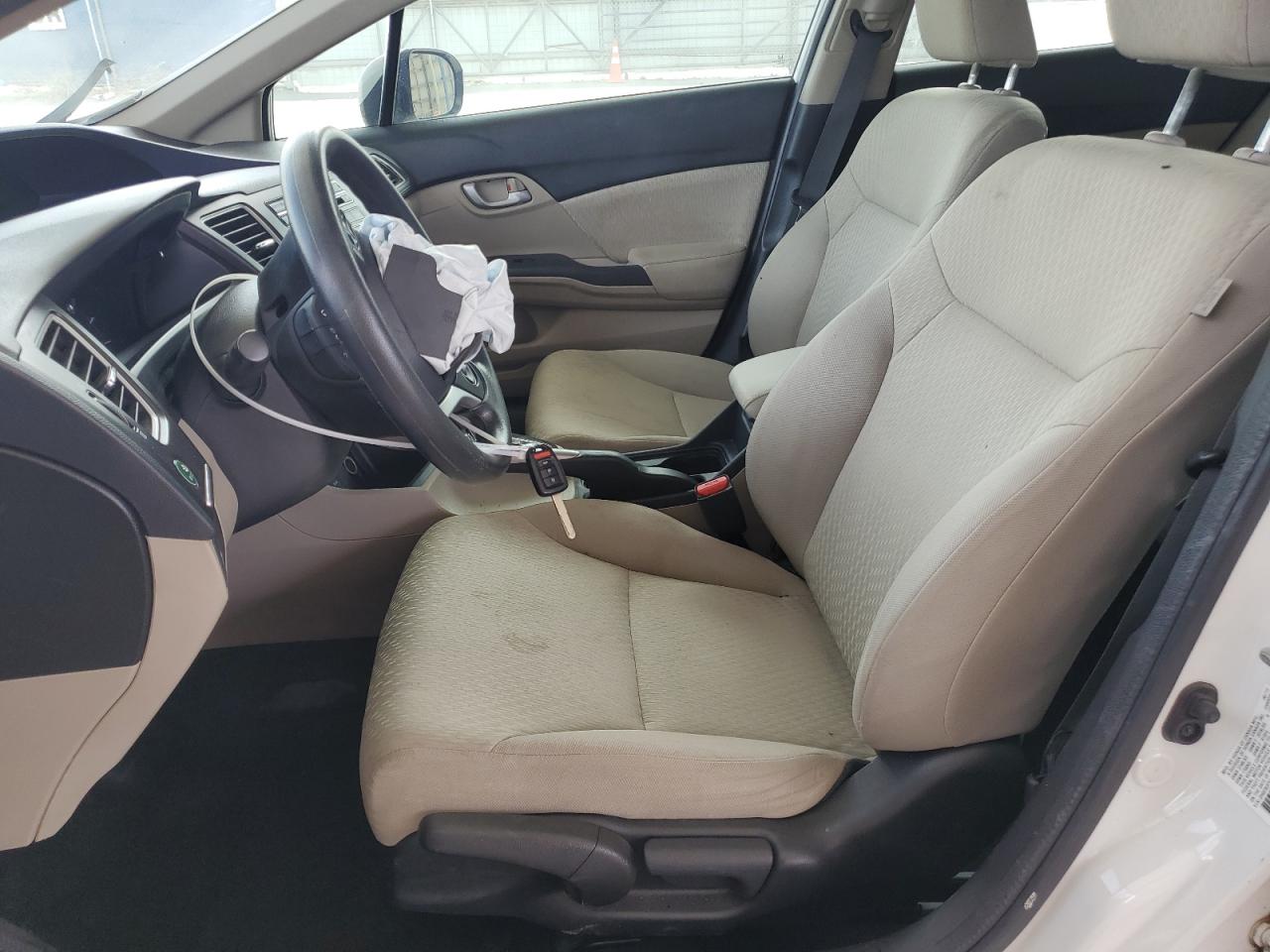 2015 Honda Civic VIN 2HGFB2F51FH550221 Copart auction photo, front end / minor dent/scratches damage thumbnail 7