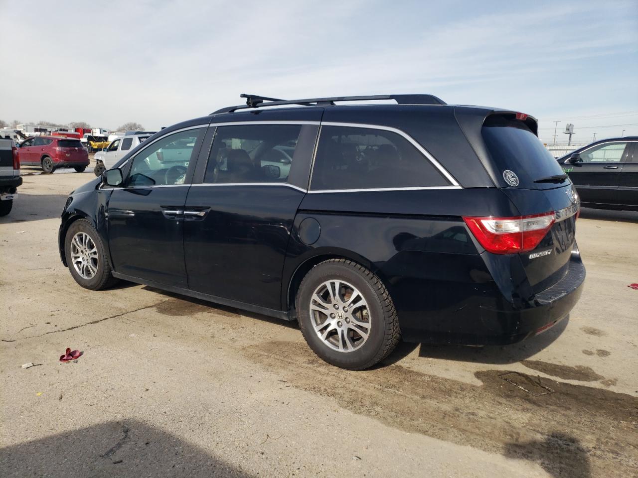 2012 Honda Odyssey VIN 5FNRL5H43CB128712 Copart auction photo, front end damage thumbnail 2