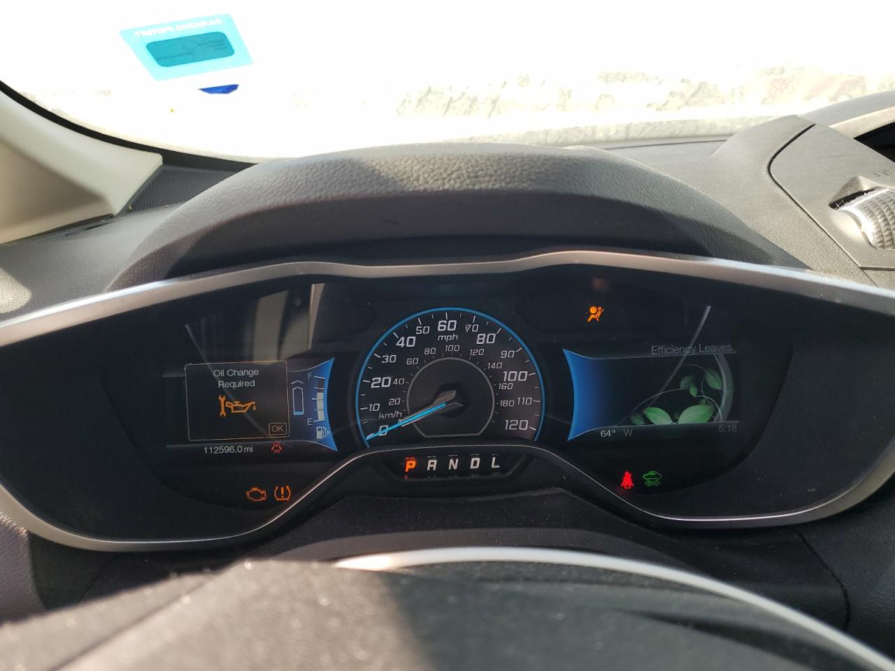 2014 Ford C-MAX VIN 1FADP5AUXEL521539 Copart auction photo, front end damage thumbnail 9