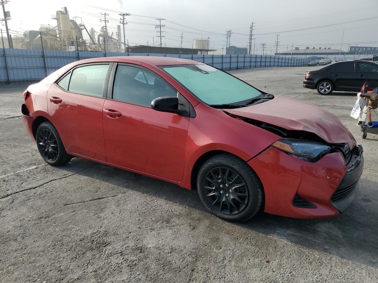 2019 Toyota Corolla VIN 2T1BURHE6KC232564 Copart auction photo, rear end / front end damage thumbnail 4