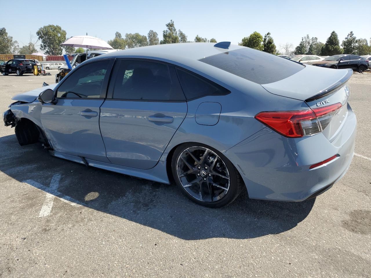 2024 Honda Civic VIN 2HGFE2F53RH556498 Copart auction photo, front end / undercarriage damage thumbnail 2