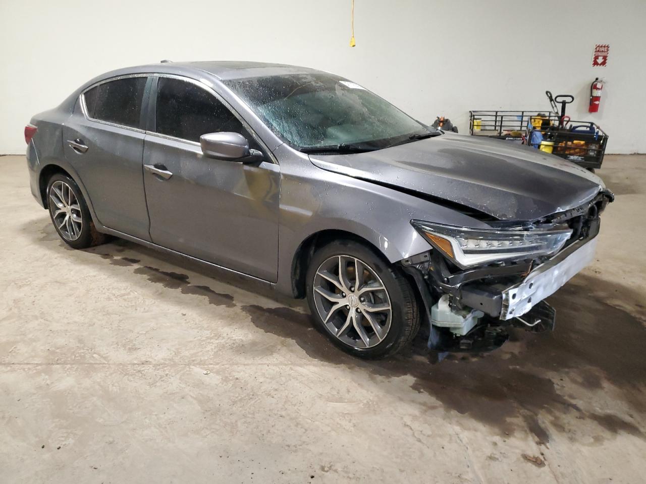 2020 Acura ILX VIN 19UDE2F78LA007863 Copart auction photo, front end / side damage thumbnail 4