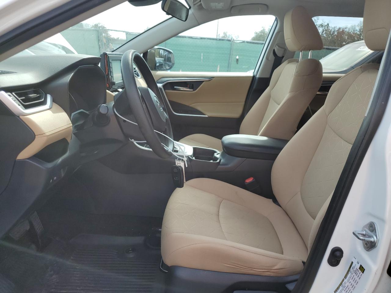 2019 Toyota RAV 4 VIN 2T3W1RFV4KW055936 Copart auction photo, front end damage thumbnail 7