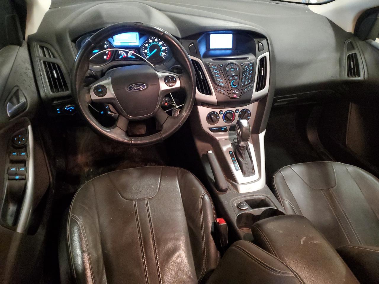 2014 Ford Focus VIN 1FADP3F25EL244956 Copart auction photo, front end / rear end damage thumbnail 8