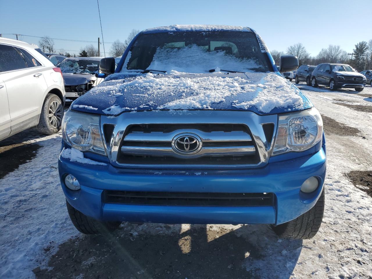 2007 Toyota Tacoma VIN 3TMLU42N77M011814 Copart auction photo, rear end damage thumbnail 5
