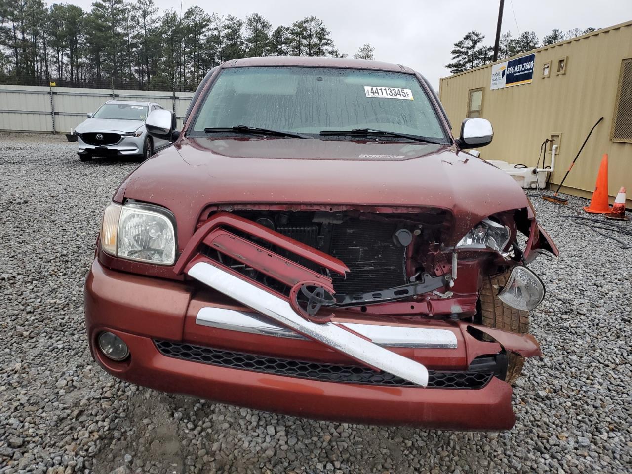 2005 Toyota Tundra VIN 5TBRT34145S460231 Copart auction photo, front end / minor dent/scratches damage thumbnail 5